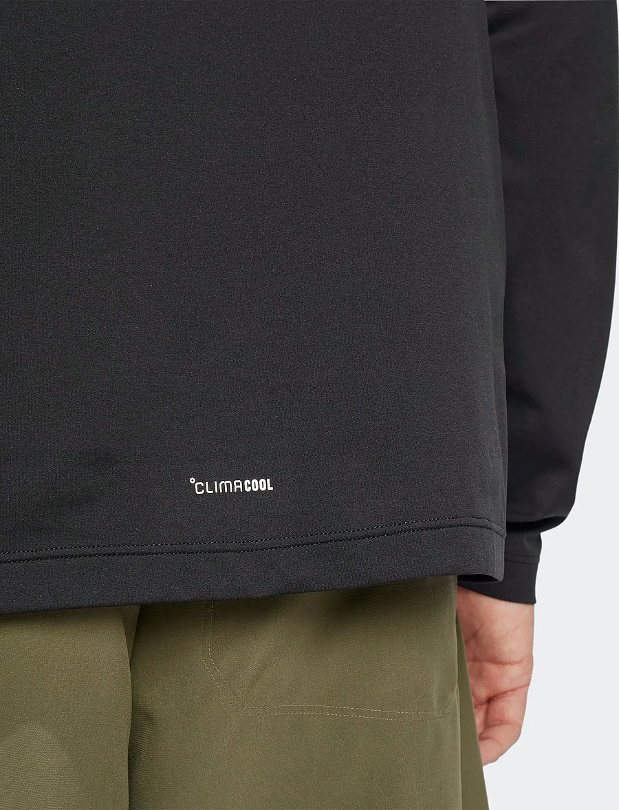 adidas Terrex - MT HALFZ LS TEE - fleece & midlayer - black - 4