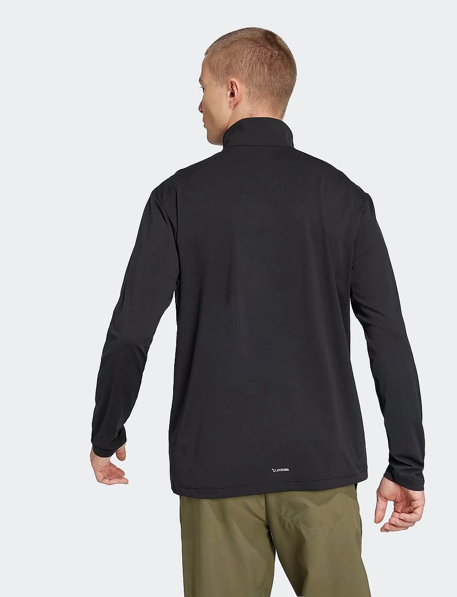 adidas Terrex - MT HALFZ LS TEE - fleece & midlayer - black - 5