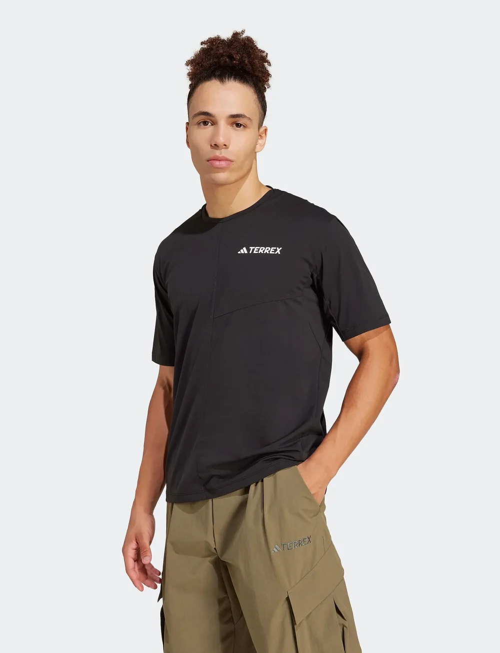 adidas Terrex - MT TEE - oberteile & t-shirts - black - 4