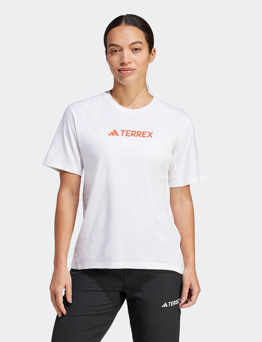 adidas Terrex - W TX LOGO TEE - white - 0