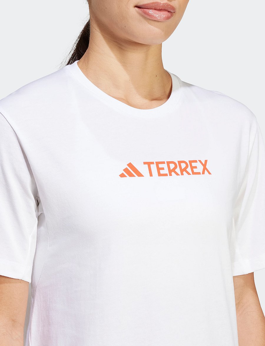 adidas Terrex - W TX LOGO TEE - white - 2