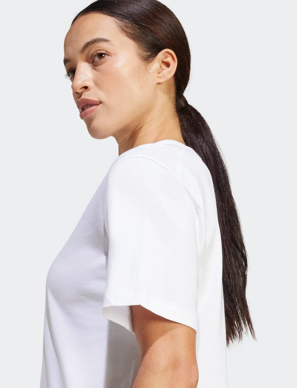 adidas Terrex - W TX LOGO TEE - t-shirts - white - 4