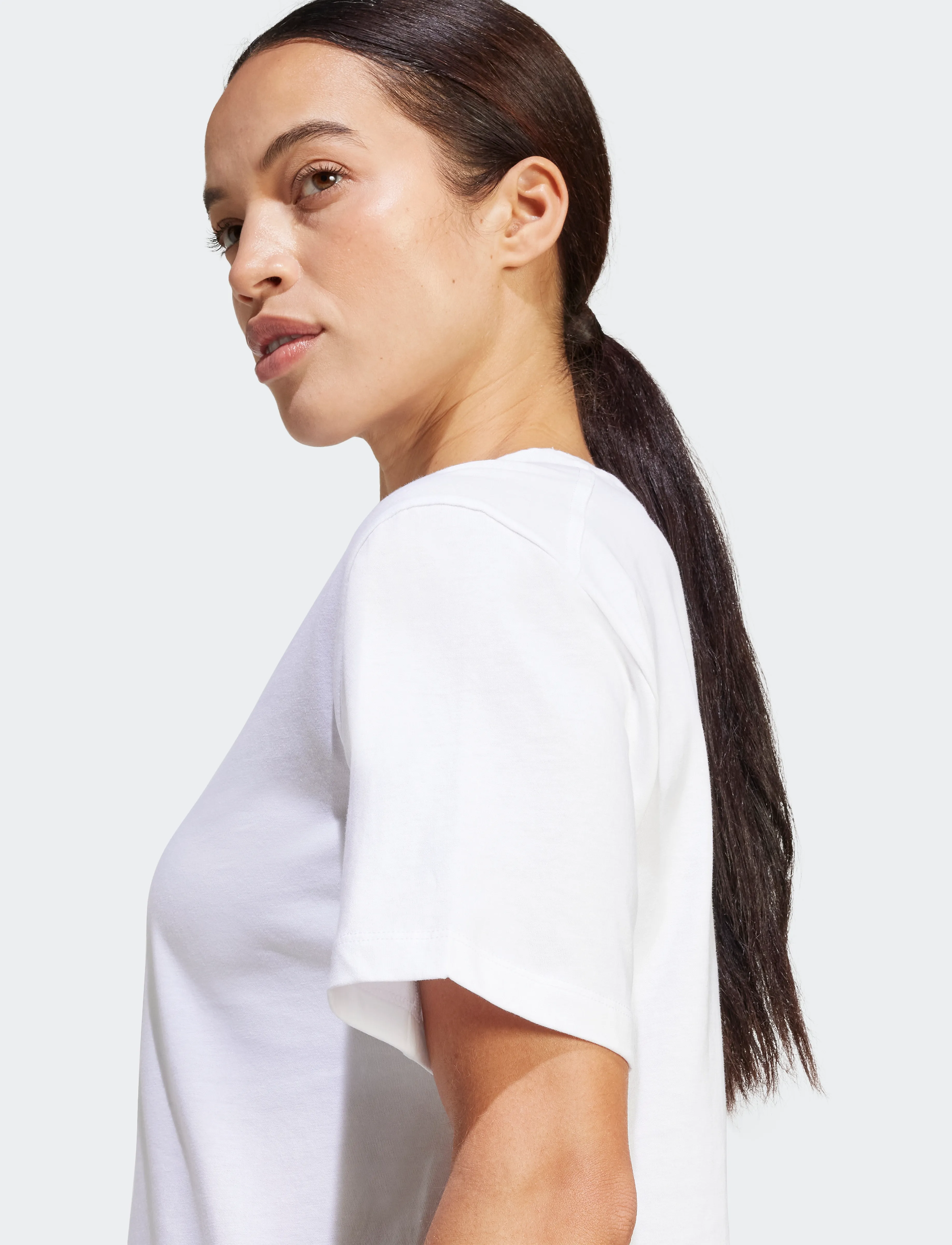 adidas Terrex - W TX LOGO TEE - white - 4