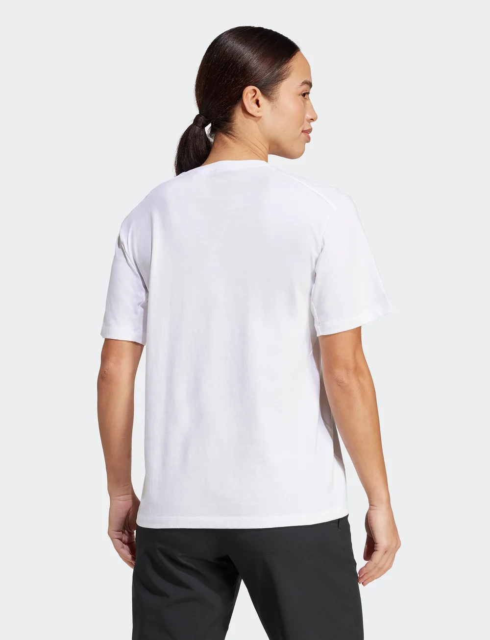 adidas Terrex - W TX LOGO TEE - t-shirts - white - 5