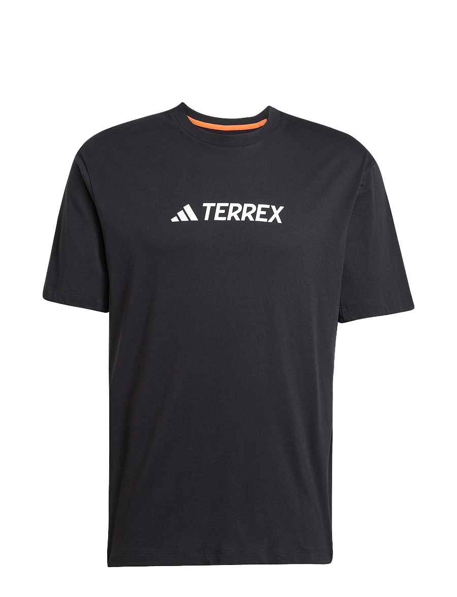 adidas Terrex - TX LOGO TEE - alussärgid ja t-särgid - black - 1