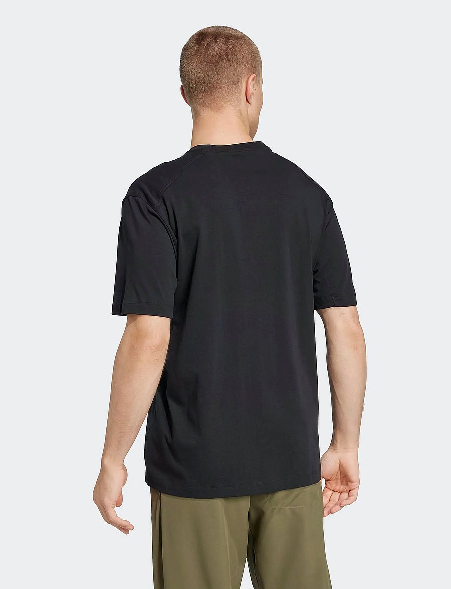 adidas Terrex - TX LOGO TEE - alussärgid ja t-särgid - black - 2