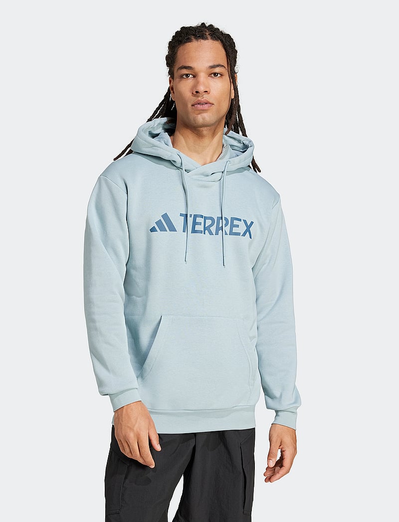 adidas Terrex - MT L LOGO HD - huvtröjor - maggre - 0