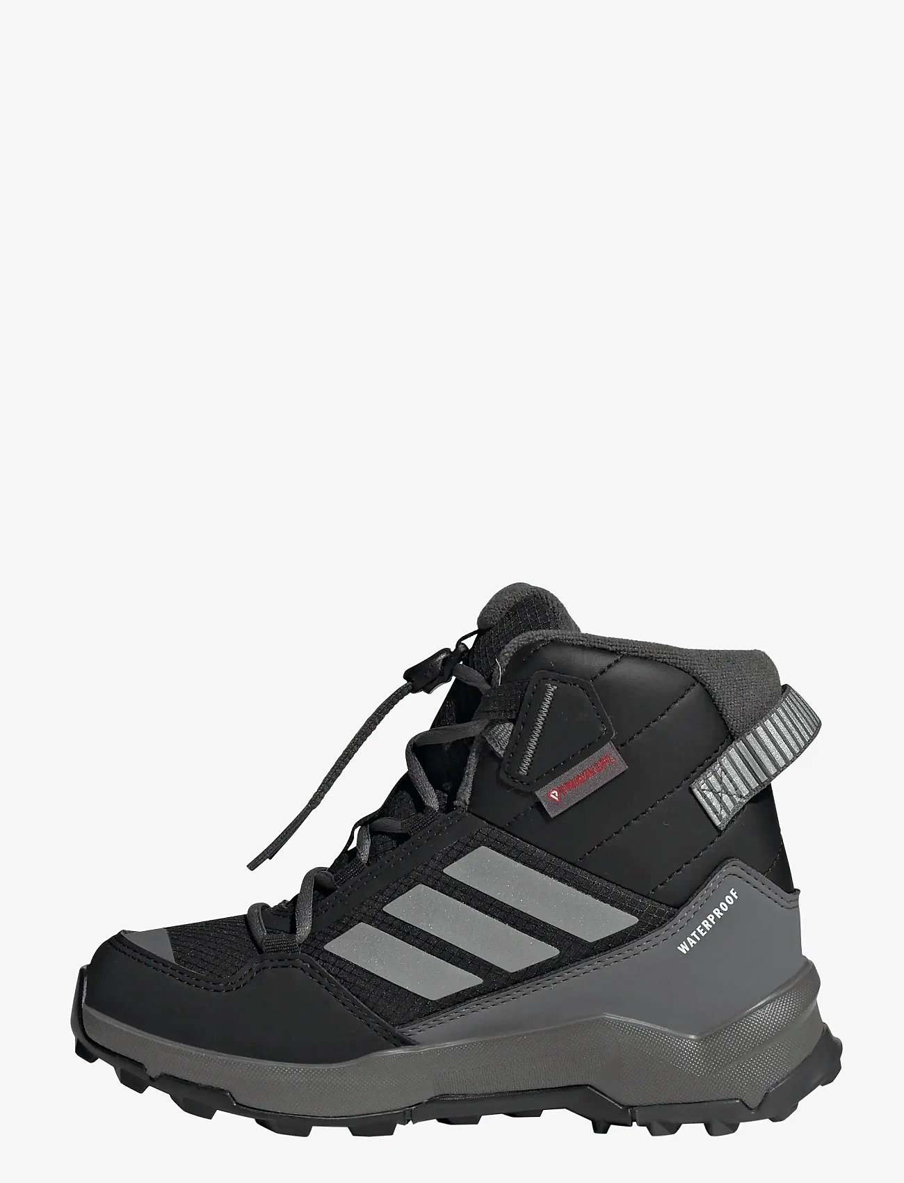 adidas Terrex - TERREX AX4R CW+ MID K - buty na wędrówki - cblack/msilve/gresix - 2