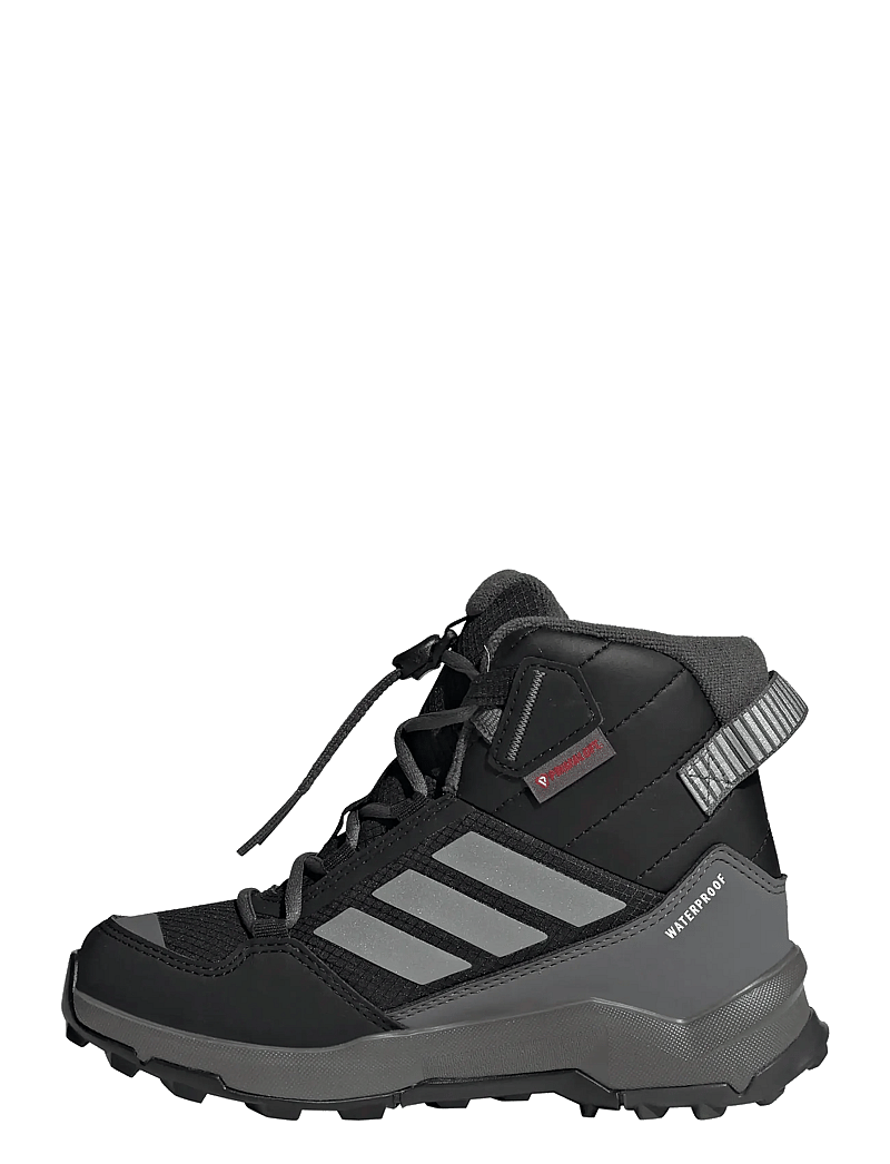 adidas Terrex - TERREX AX4R CW+ MID K - buty na wędrówki - cblack/msilve/gresix - 2