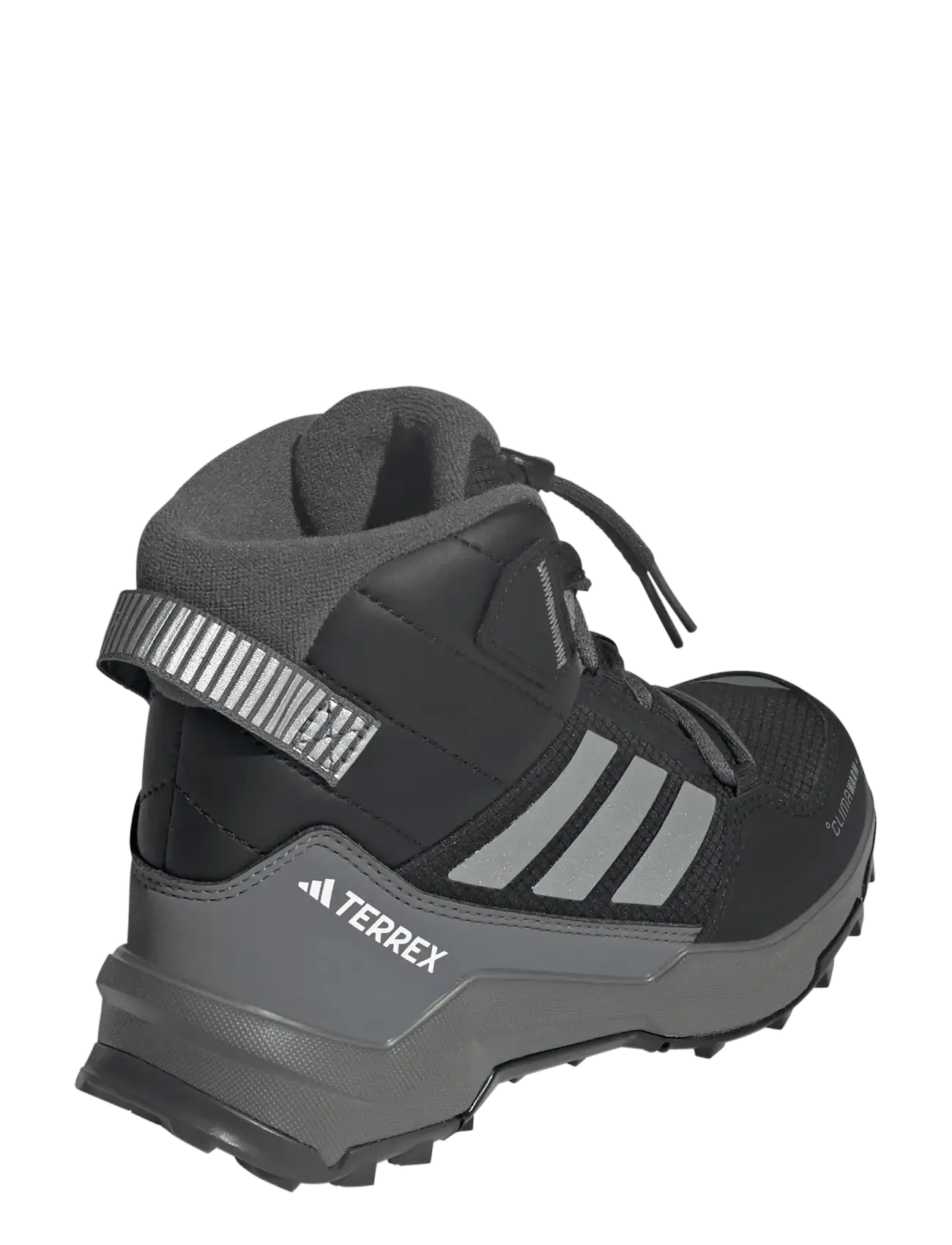 adidas Terrex - TERREX AX4R CW+ MID K - pārgājienu/pastaigu apavi - cblack/msilve/gresix - 3