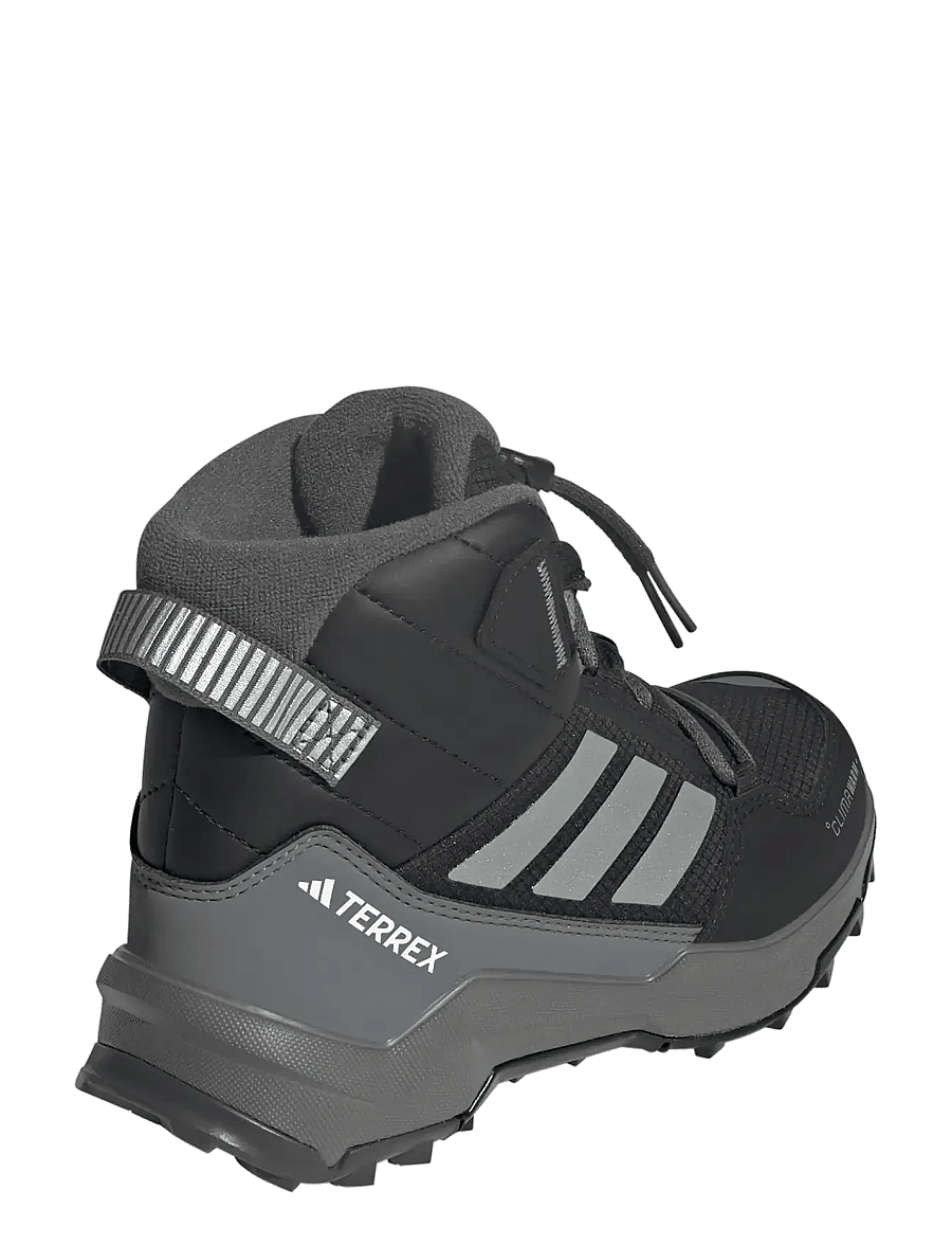 adidas Terrex - TERREX AX4R CW+ MID K - pārgājienu/pastaigu apavi - cblack/msilve/gresix - 3