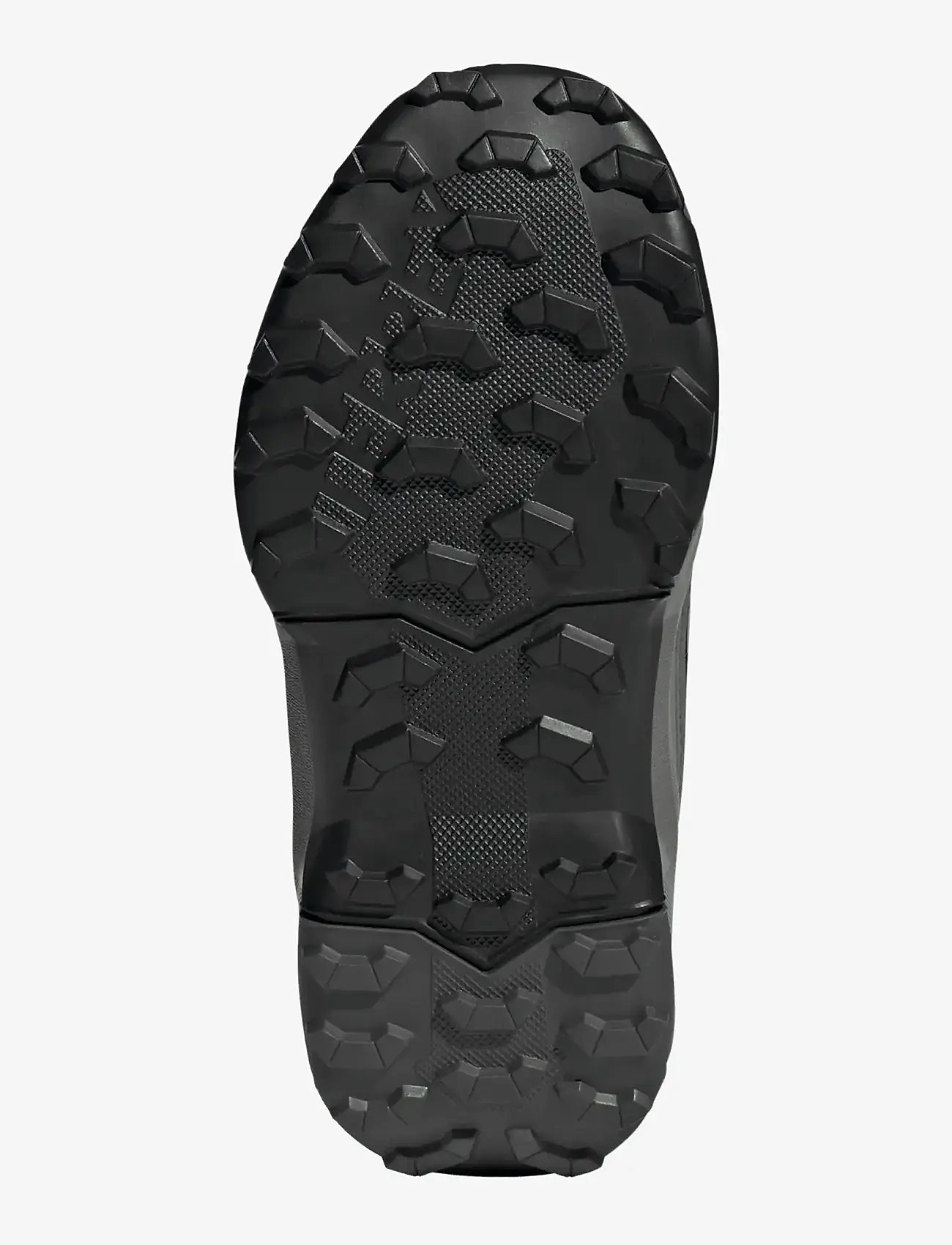 adidas Terrex - TERREX AX4R CW+ MID K - buty na wędrówki - cblack/msilve/gresix - 5