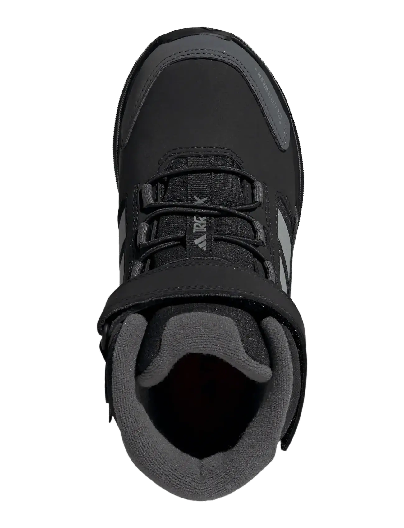 adidas Terrex - TERREX TRAILMAKER 2 CW+ K - fall shoes - cblack/msilve/gresix - 4
