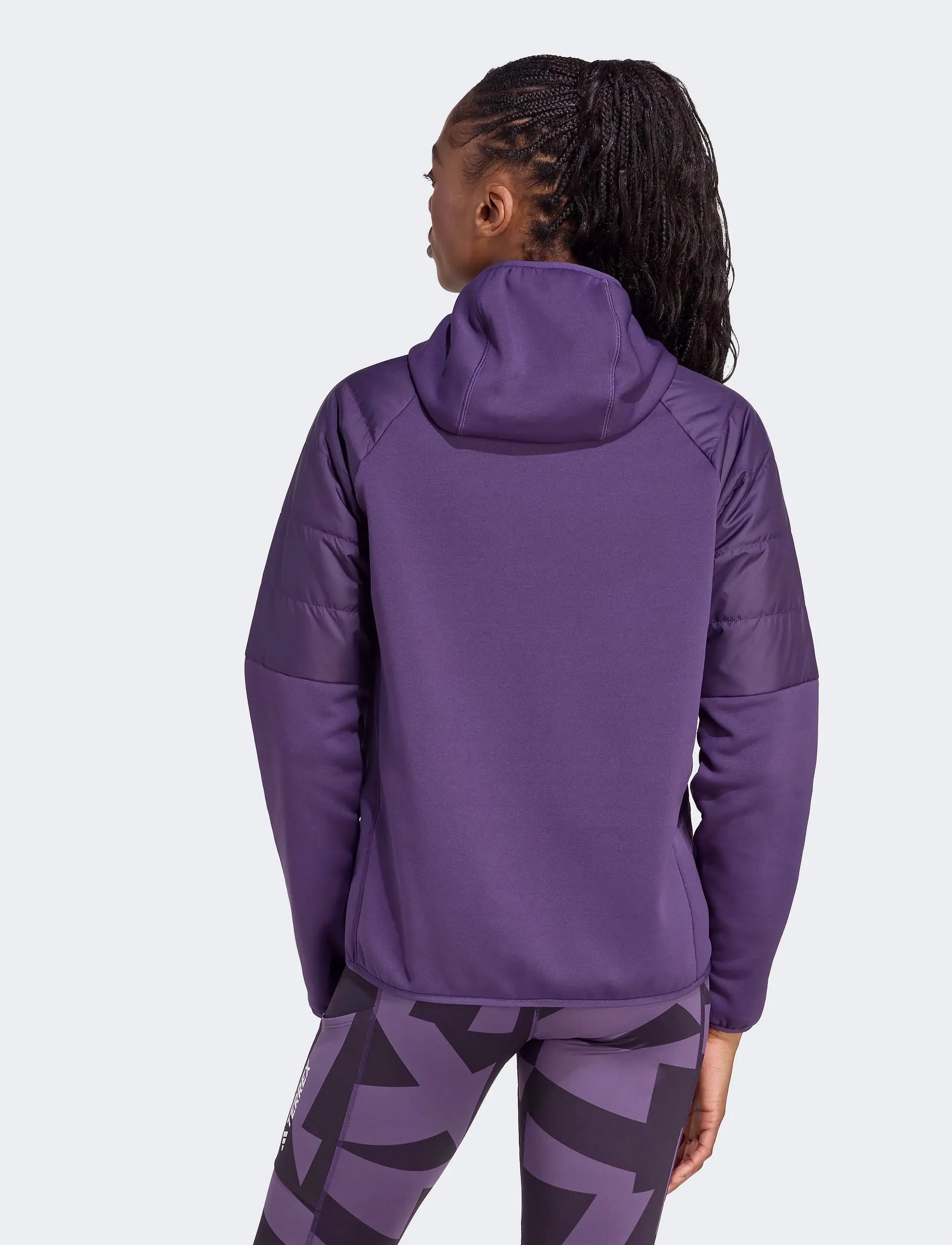 adidas Terrex - W MULTI HYB JKT - outdoor & rain jackets - aurplu - 3