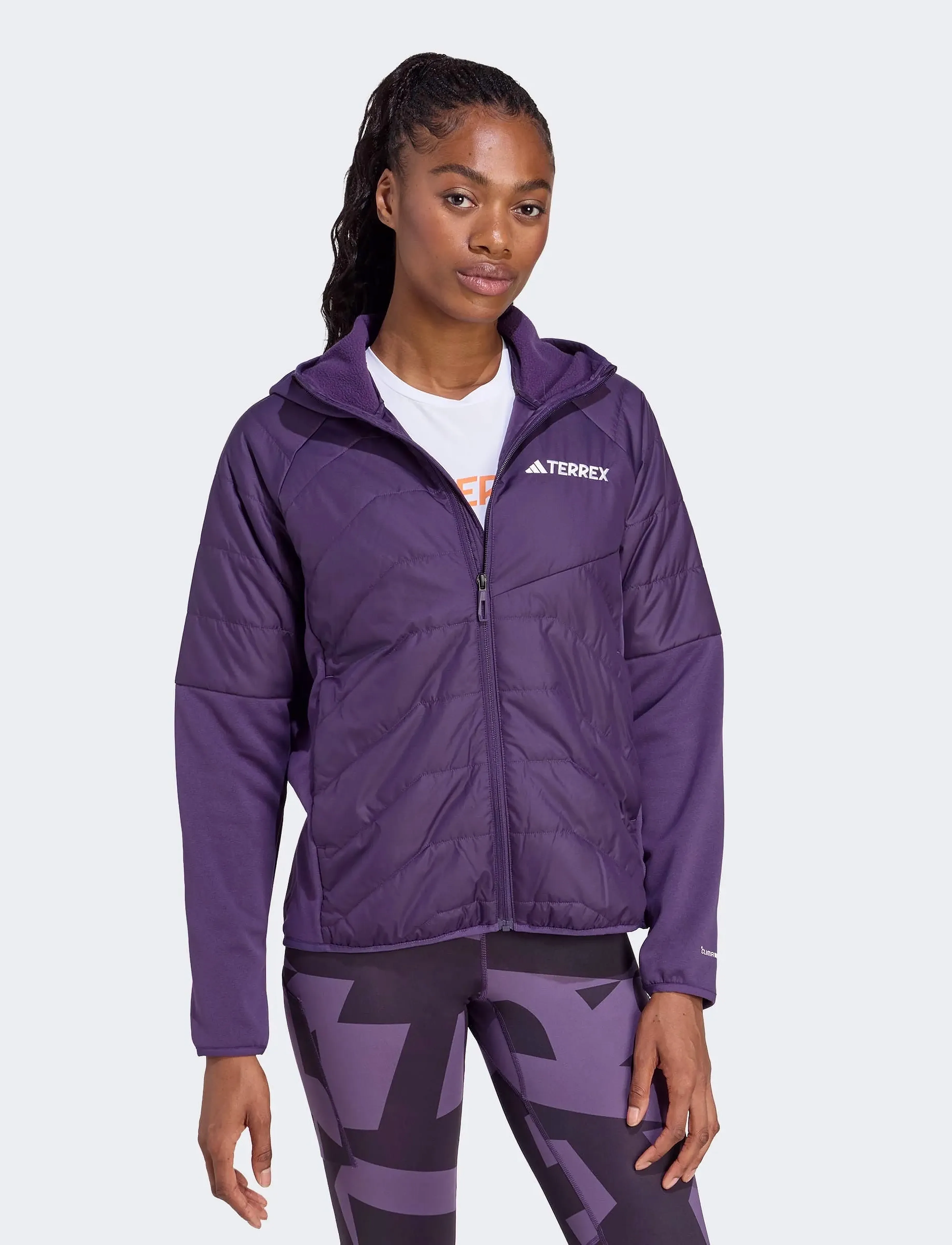 adidas Terrex - W MULTI HYB JKT - outdoor & rain jackets - aurplu - 5