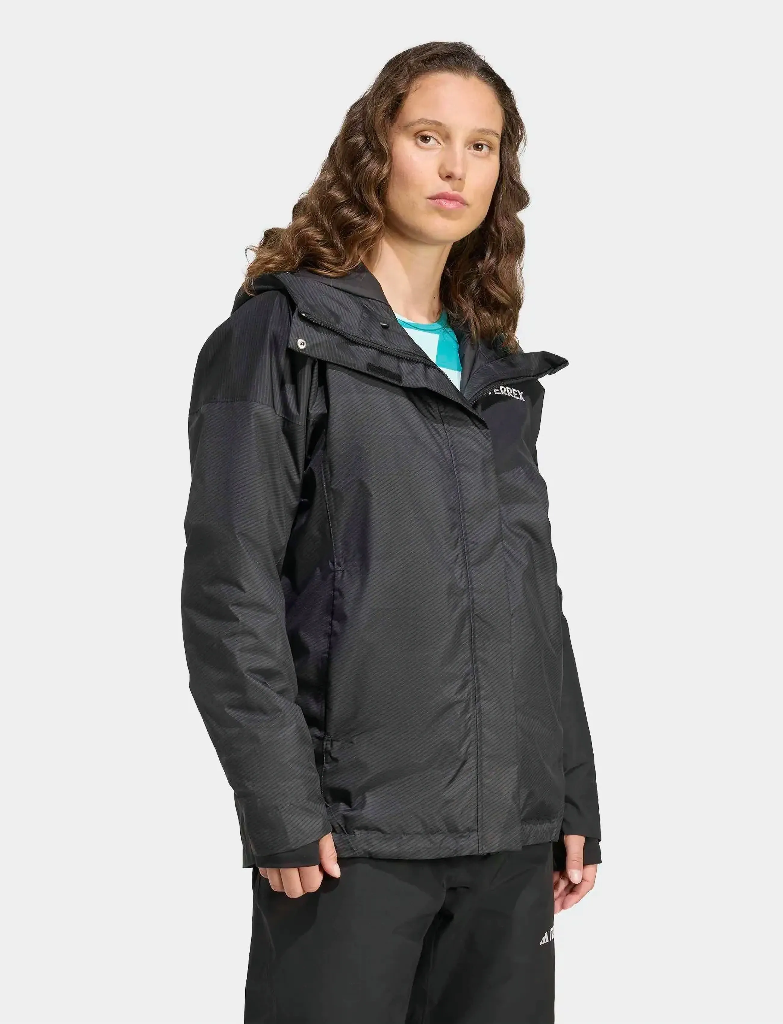 adidas Terrex W Mt 2L Ins Jkt, S, Sport Jackets, Schwarz - Ski Frauen