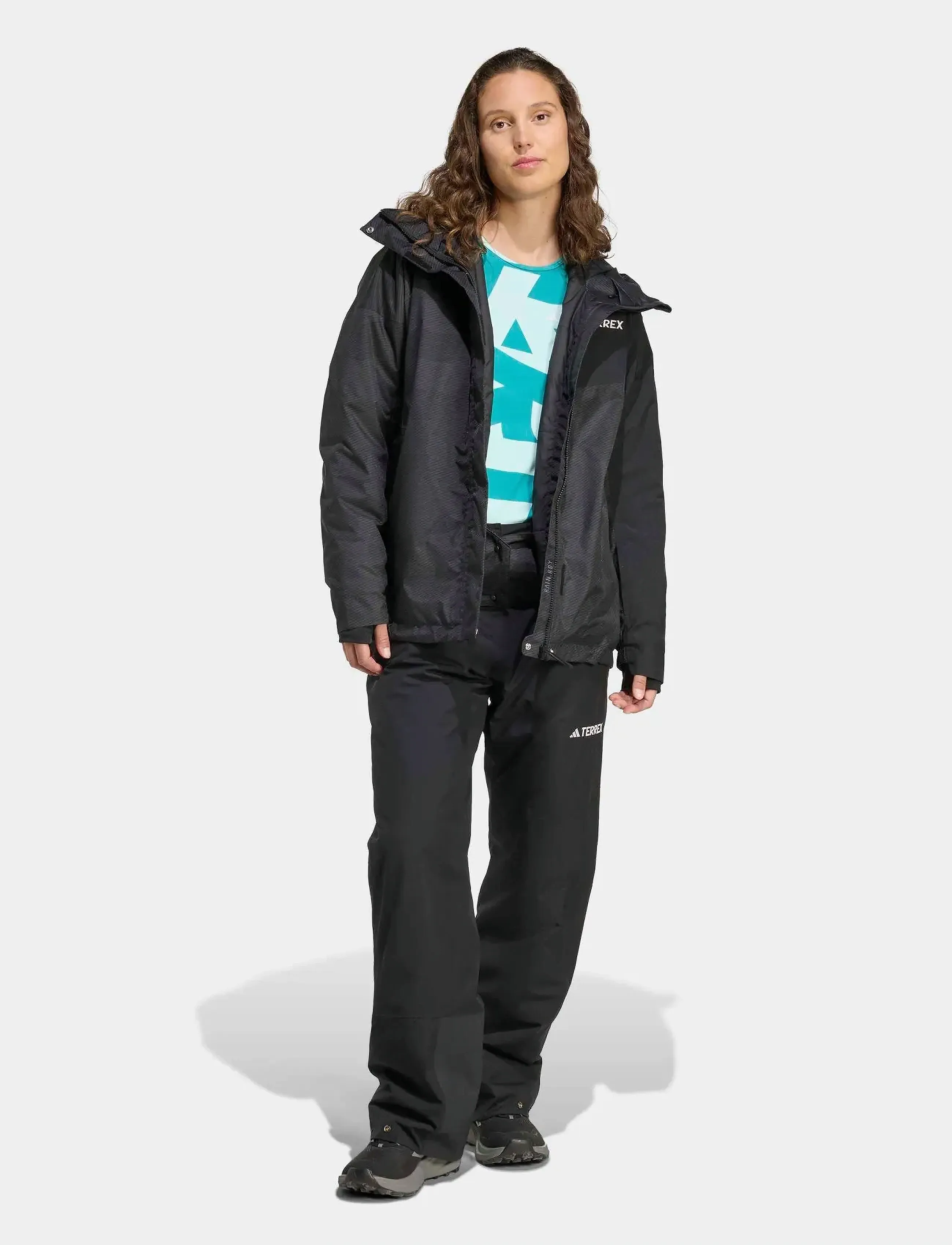 adidas Terrex - W MT 2L INS JKT - ski-kleidung - black/carbon - 4