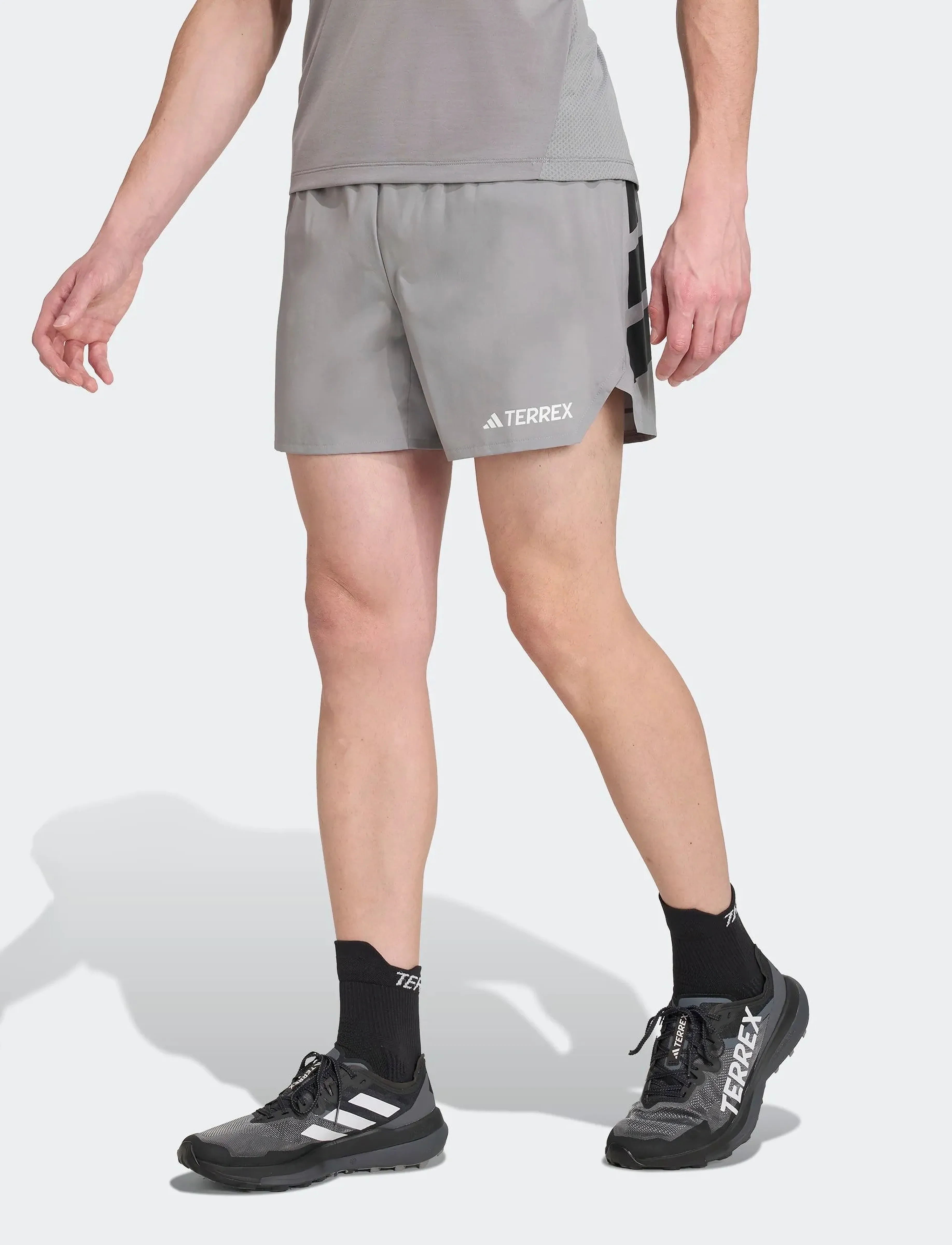adidas Terrex XPR SHORTS - Tänavastiil - GRETHR / grey
