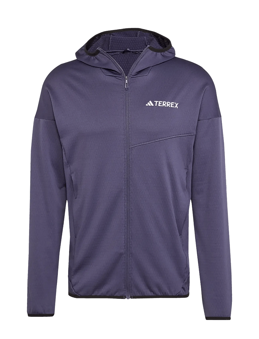 adidas Terrex - XPR LT FL H J - fleece & midlayer - shanav - 1