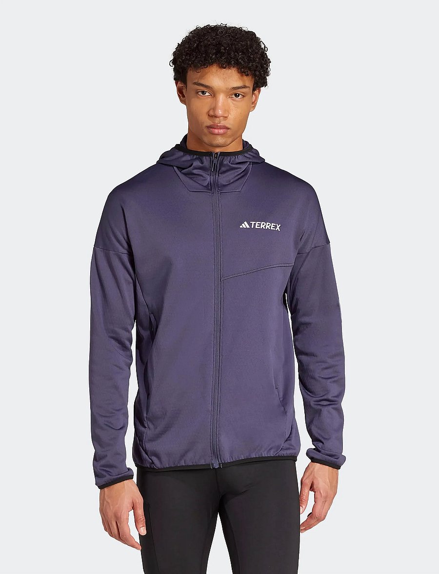 adidas Terrex - XPR LT FL H J - fleece & midlayer - shanav - 5