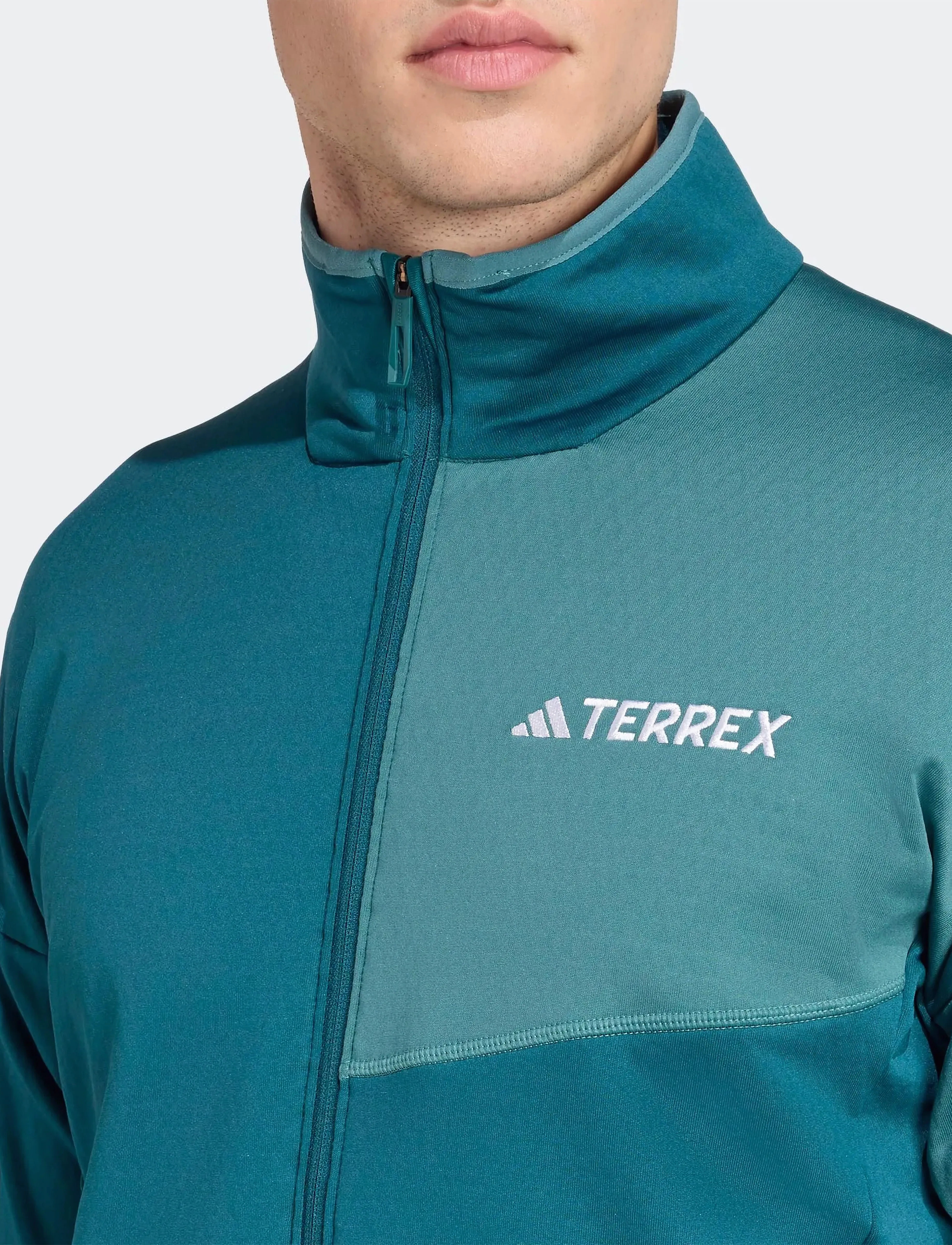 adidas Terrex - XPR LT FL J - fleece - mysgrn - 2