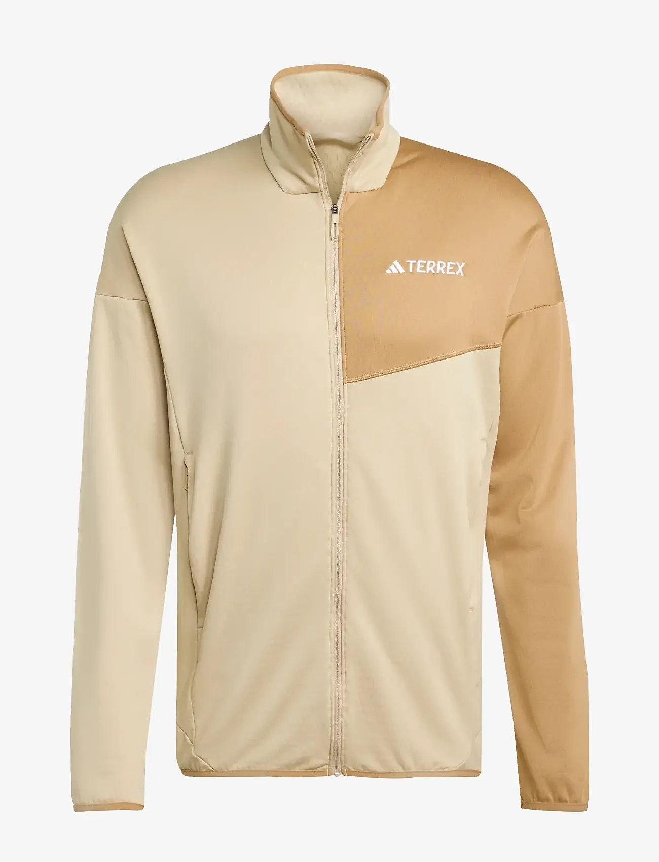 adidas Terrex - XPR LT FL J - fleece og mellemlag - savann - 1