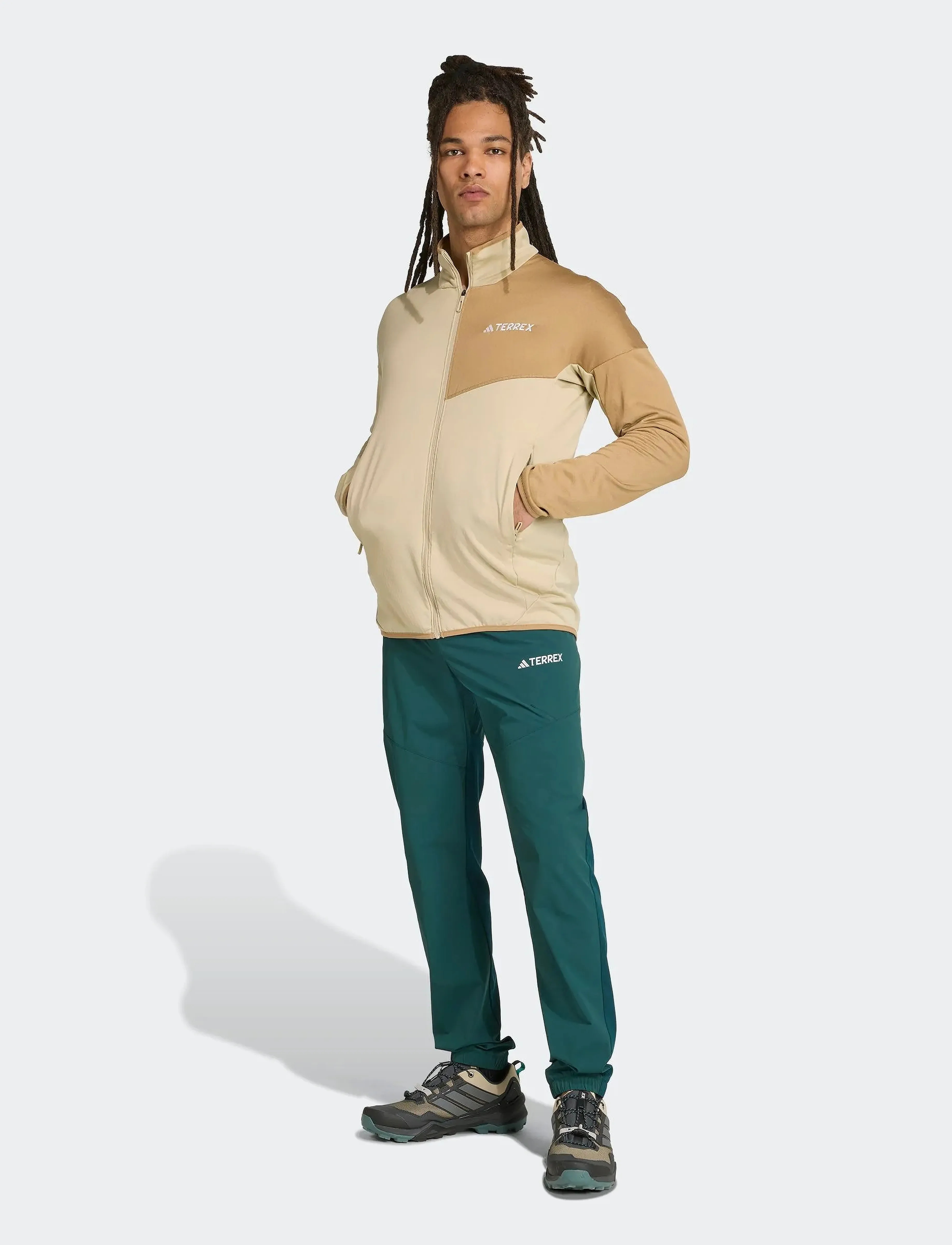 adidas Terrex - XPR LT FL J - kampsunid ja vahekihid - savann - 2
