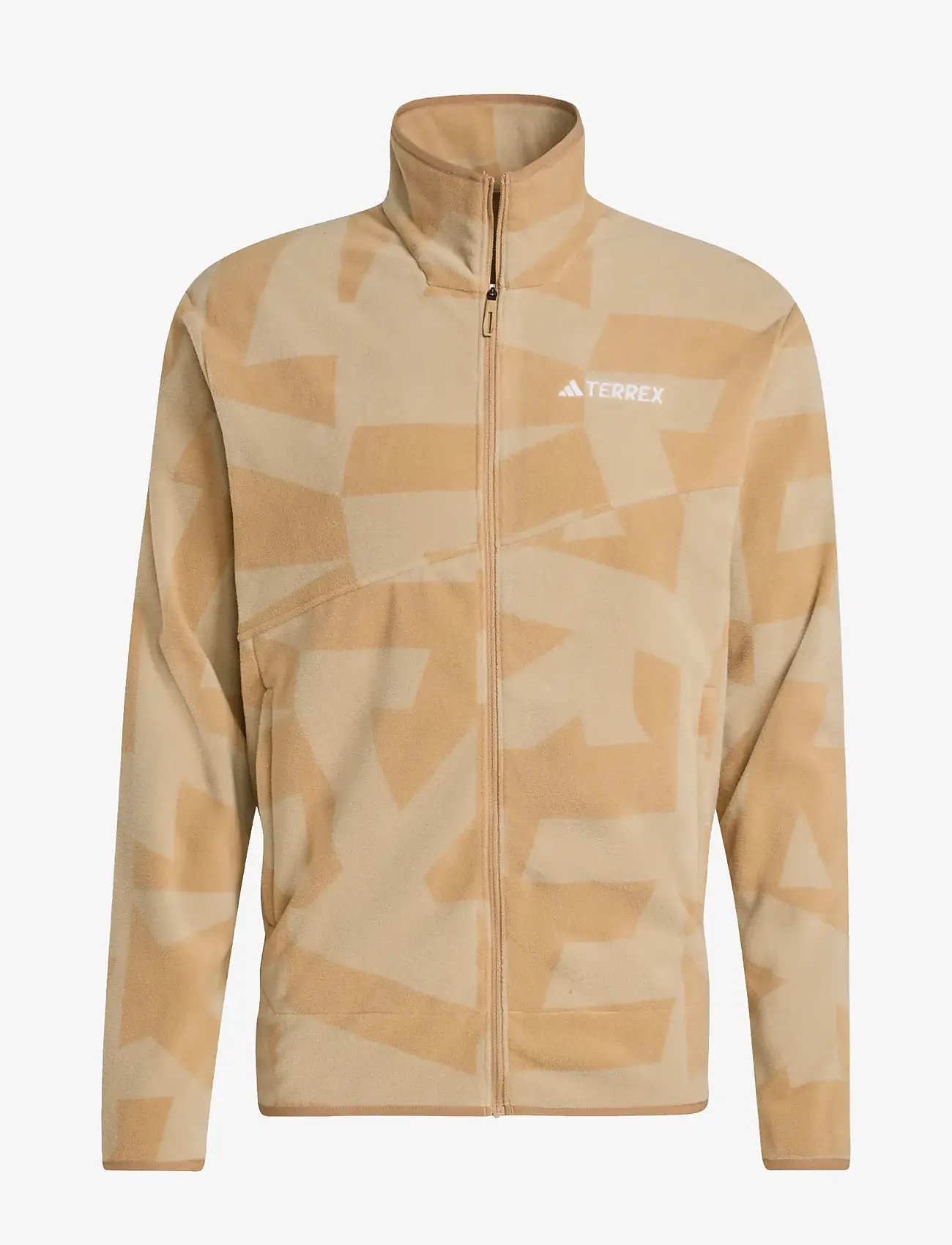 adidas Terrex - MT AOP FZ FL - fleece & midlayer - cardbo/blacar - 1