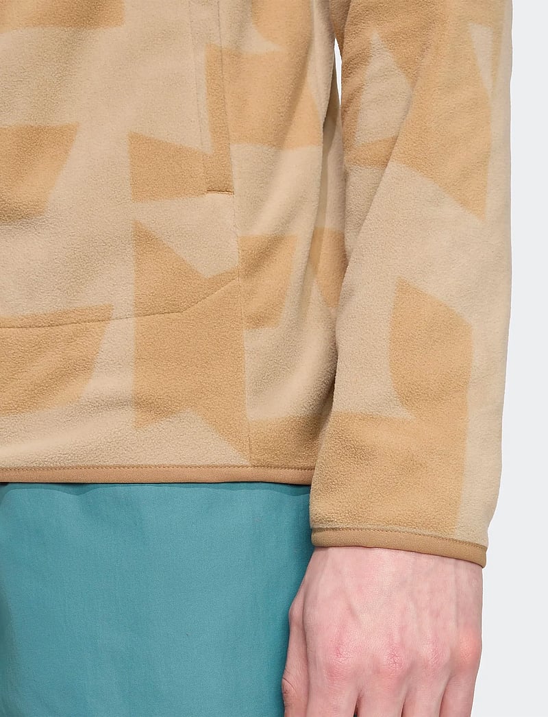 adidas Terrex - MT AOP FZ FL - fleece & midlayer - cardbo/blacar - 5