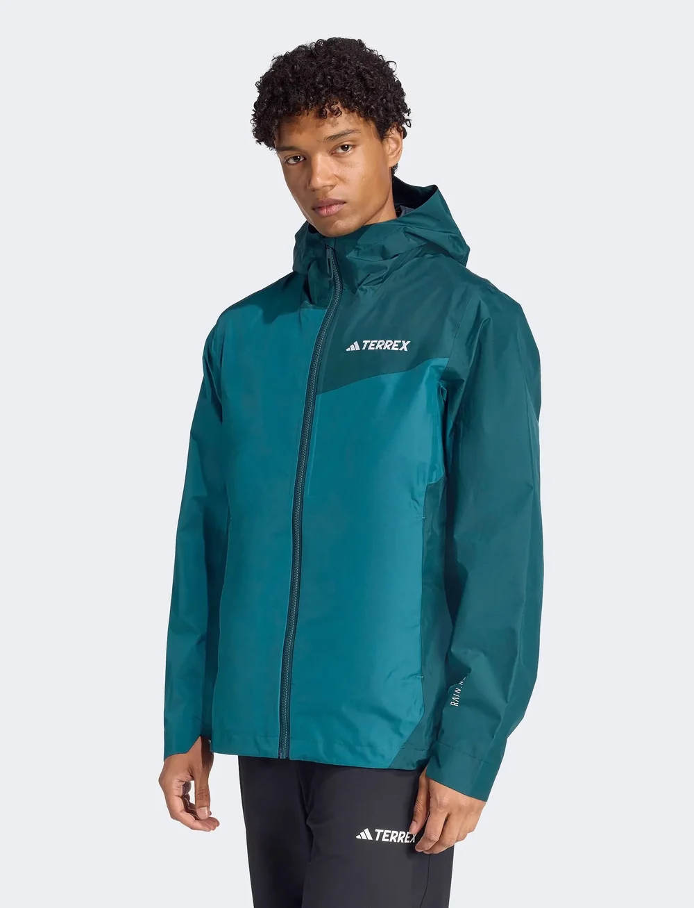 adidas Terrex - MULTI 2.5L R J - outdoor jacken - mysgrn/aurivy - 0