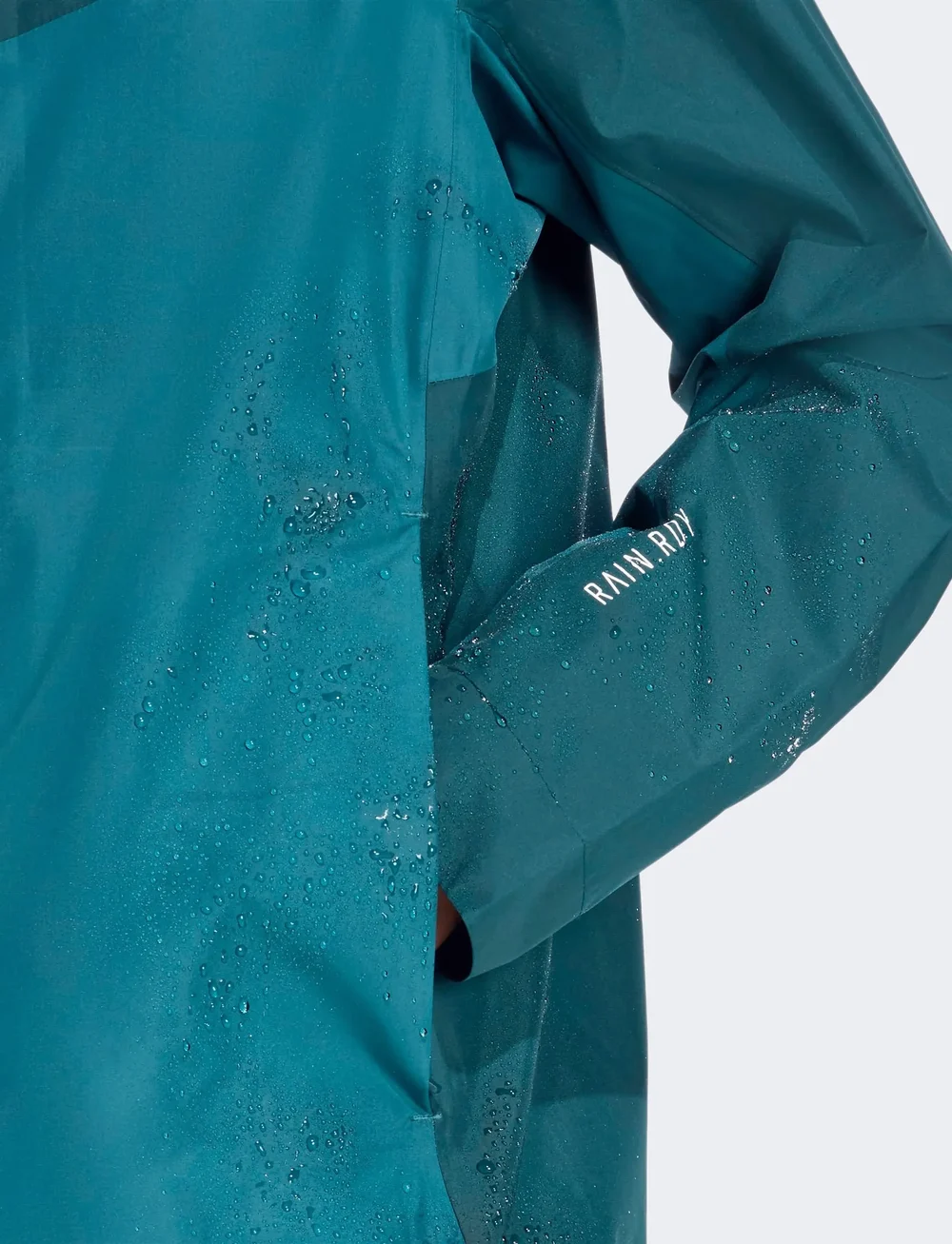 adidas Terrex - MULTI 2.5L R J - outdoor jacken - mysgrn/aurivy - 5