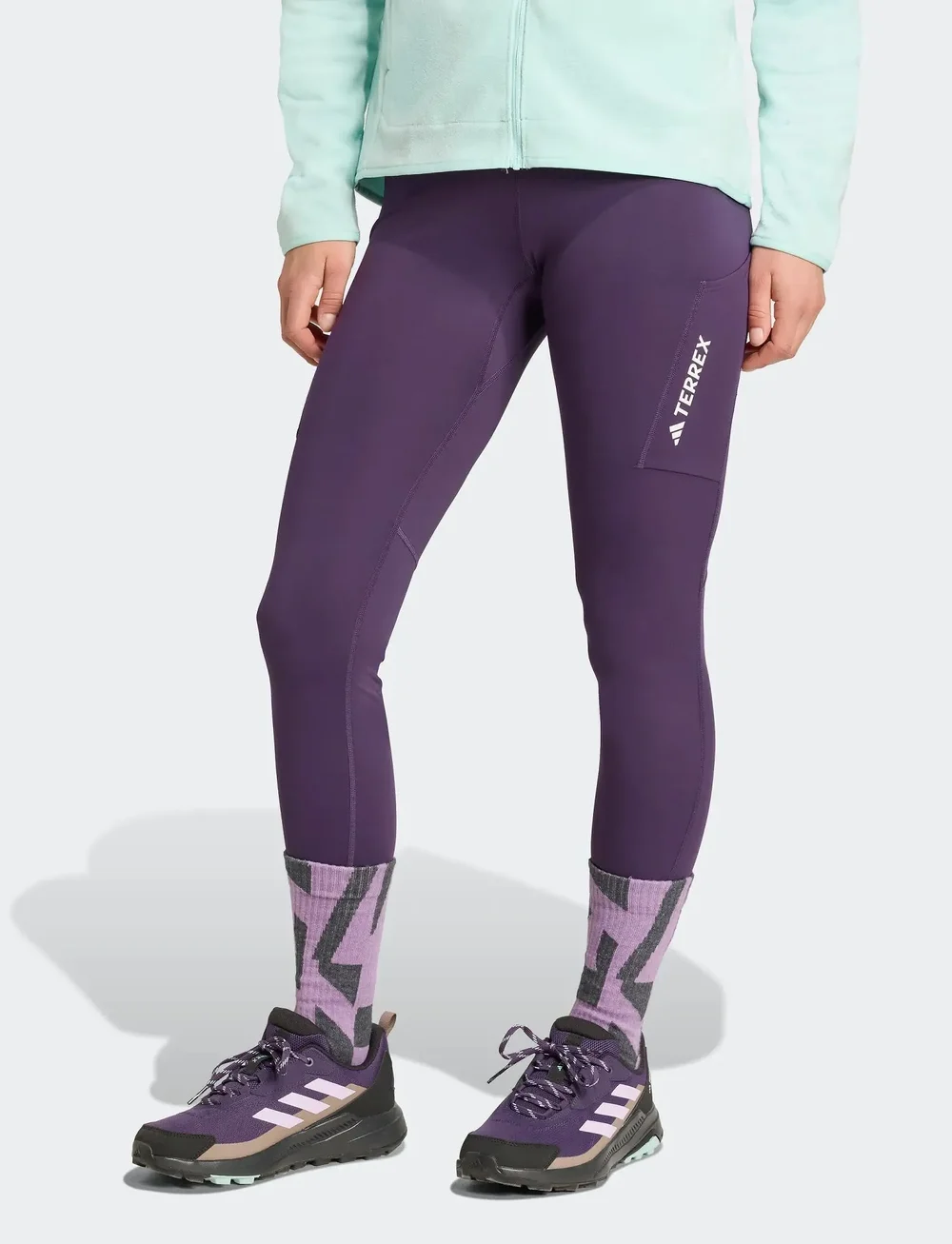 adidas Terrex - W MT TIGHTS - trainingstights - aurplu - 0