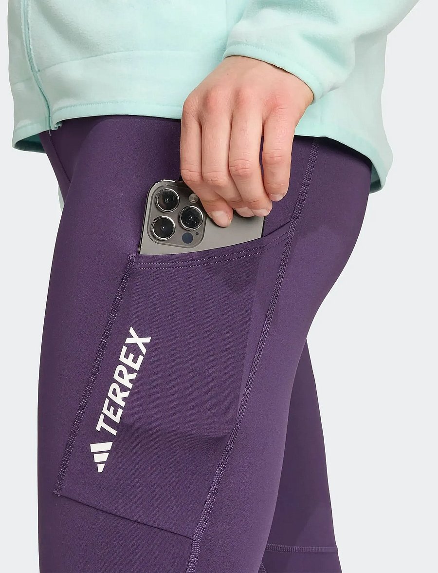 adidas Terrex - W MT TIGHTS - volle länge - aurplu - 4
