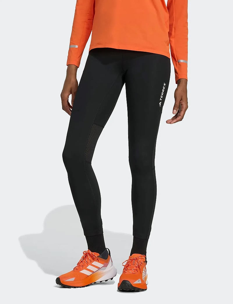 adidas Terrex - W XPR TIGHTS - legginsy do ćwiczeń - black - 0