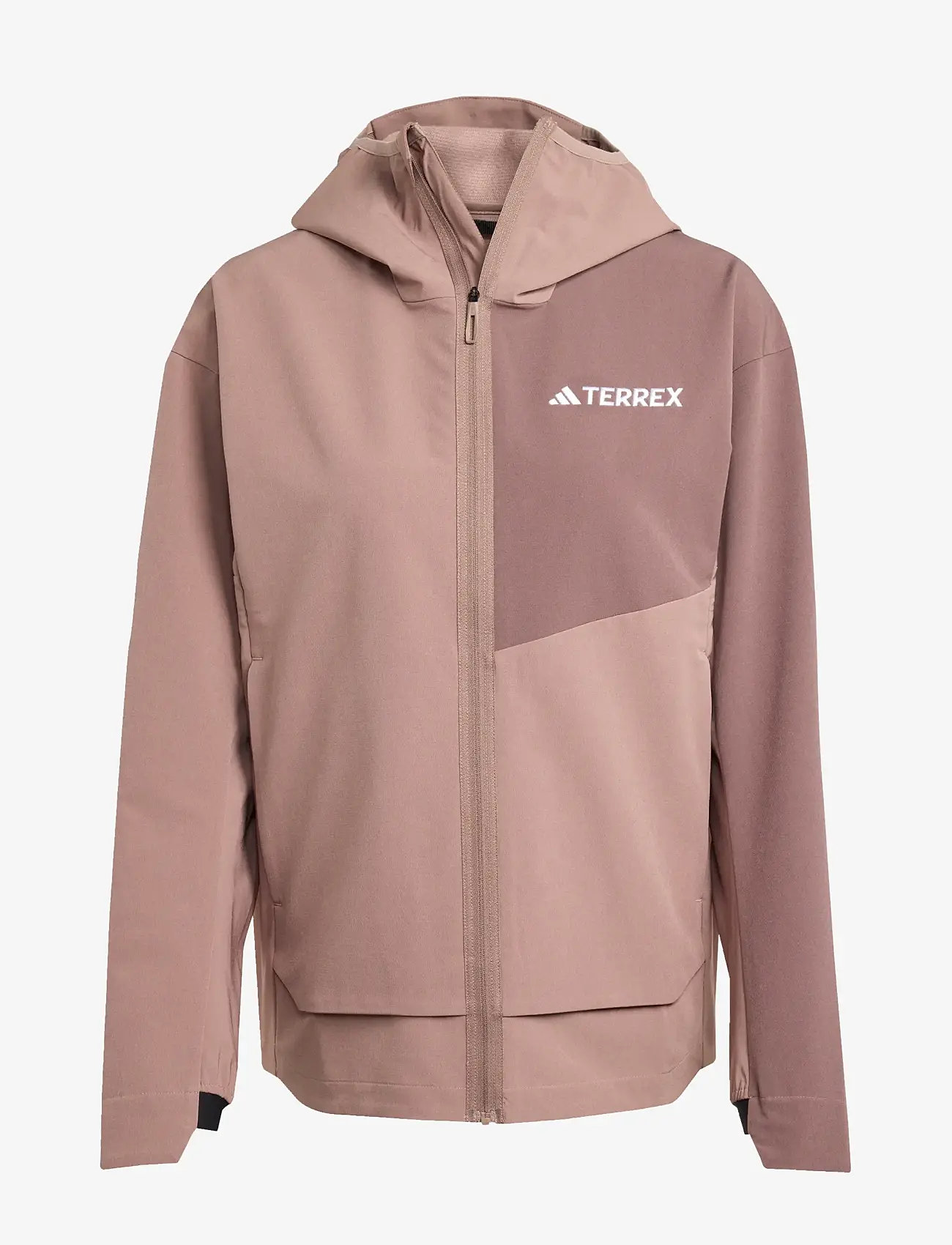 adidas Terrex - W MT SOSH JA - friluftsjakker - trabrn - 1