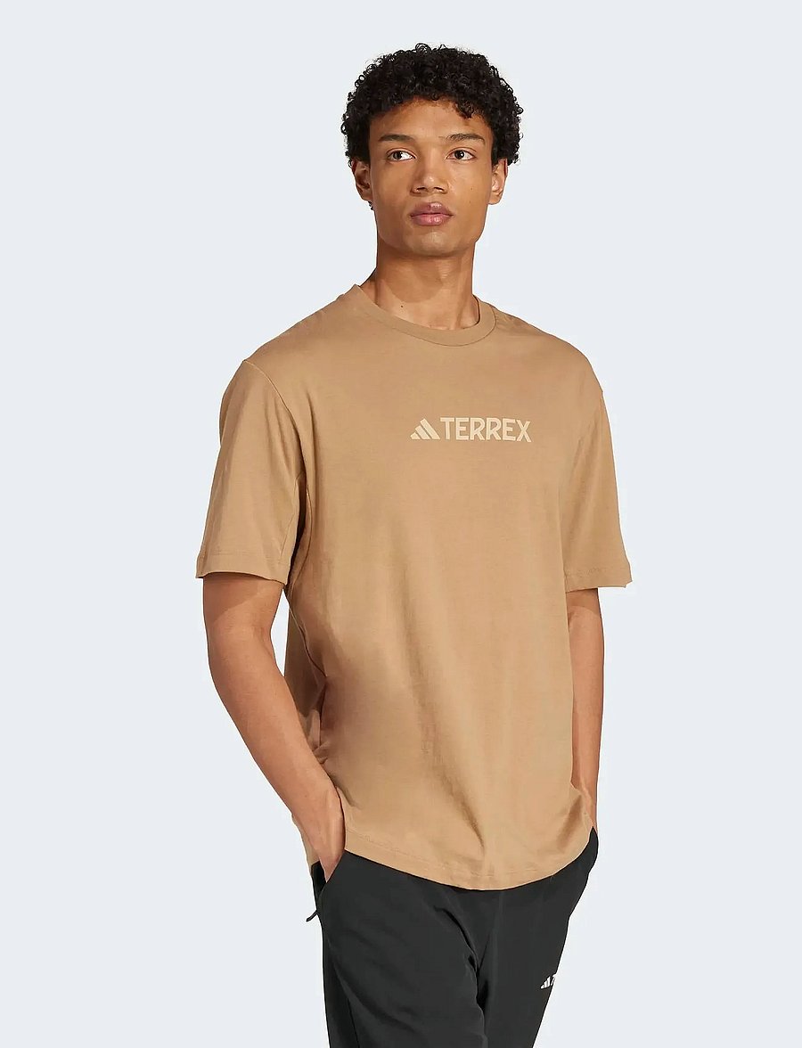 adidas Terrex - TX LOGO TEE - oberteile & t-shirts - cardbo - 0
