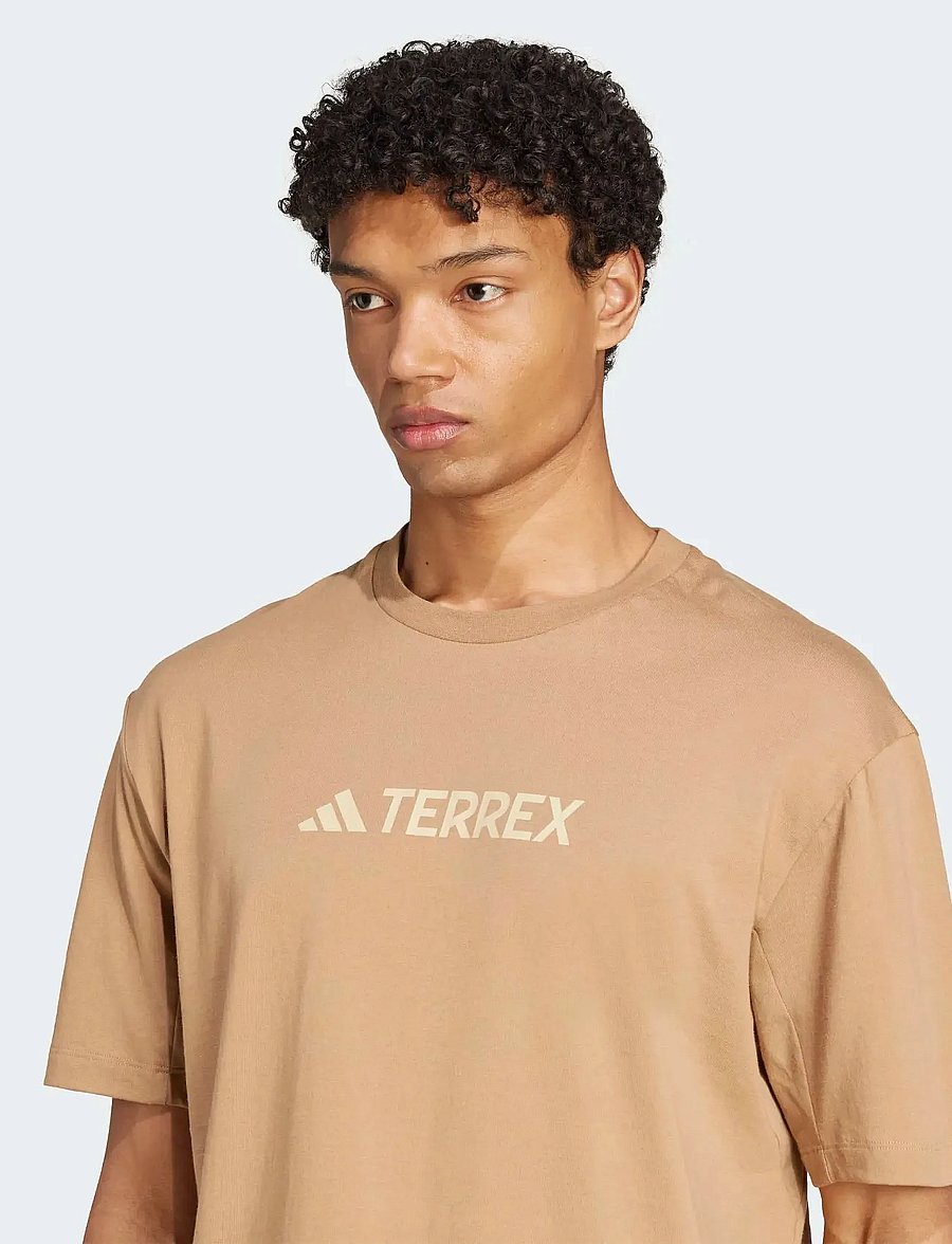 adidas Terrex - TX LOGO TEE - oberteile & t-shirts - cardbo - 4