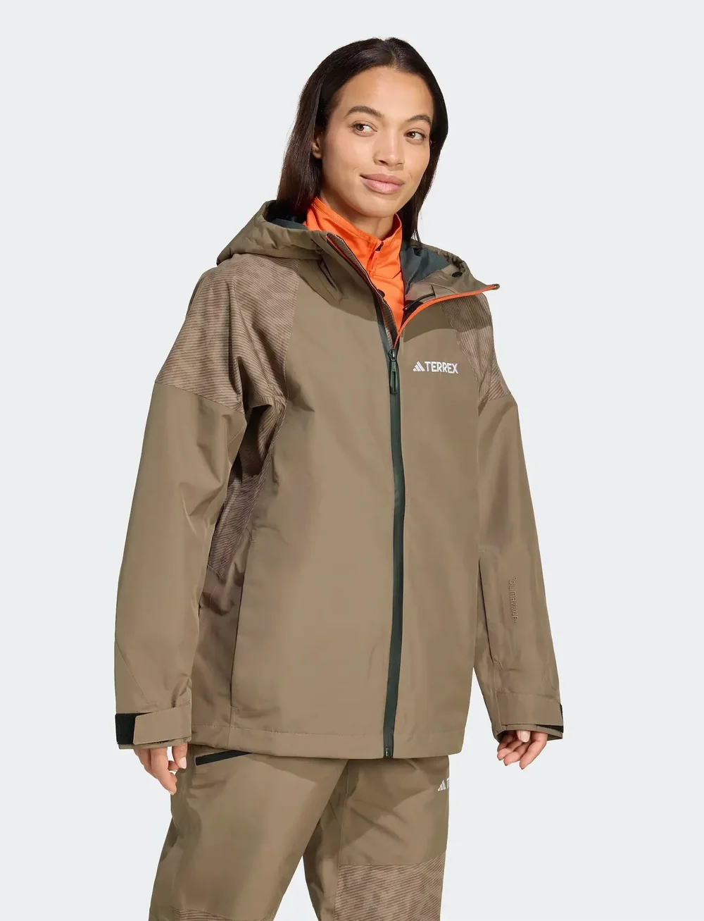 adidas Terrex - W XPR HYB PK J - hiihto- & laskettelutakit - earstr - 0