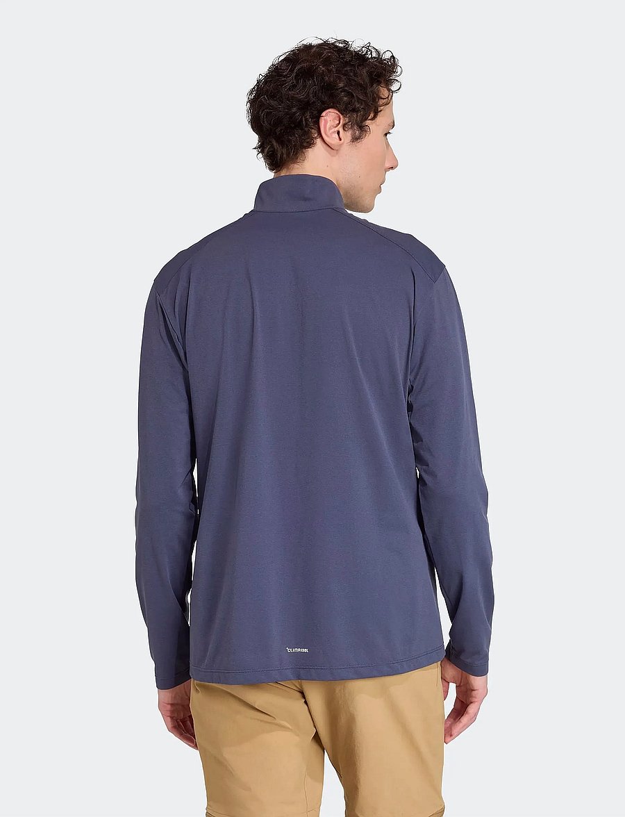 adidas Terrex - MT HALFZ LS TEE - fleece & mellanlager - shanav - 5