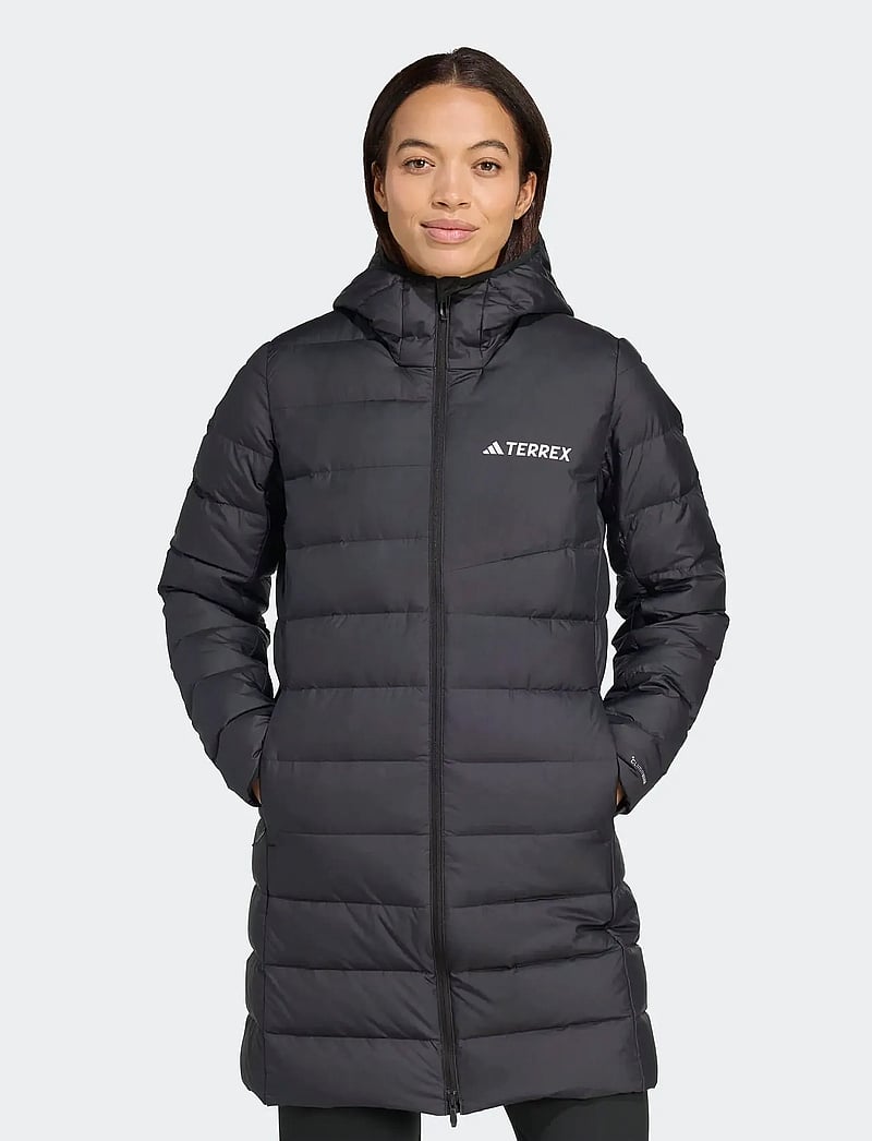 adidas Terrex - W MT DOWN PARKA - dunjakker - black - 3