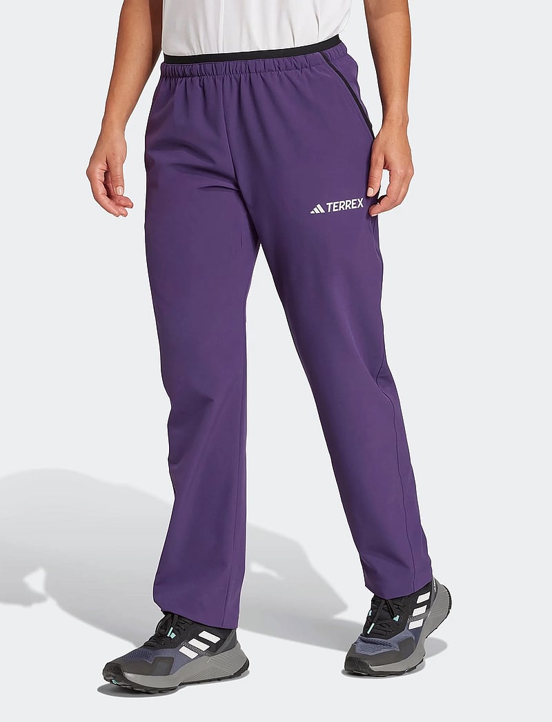 adidas Terrex - W MT LITEFLEX P - Õuepüksid - aurplu - 0