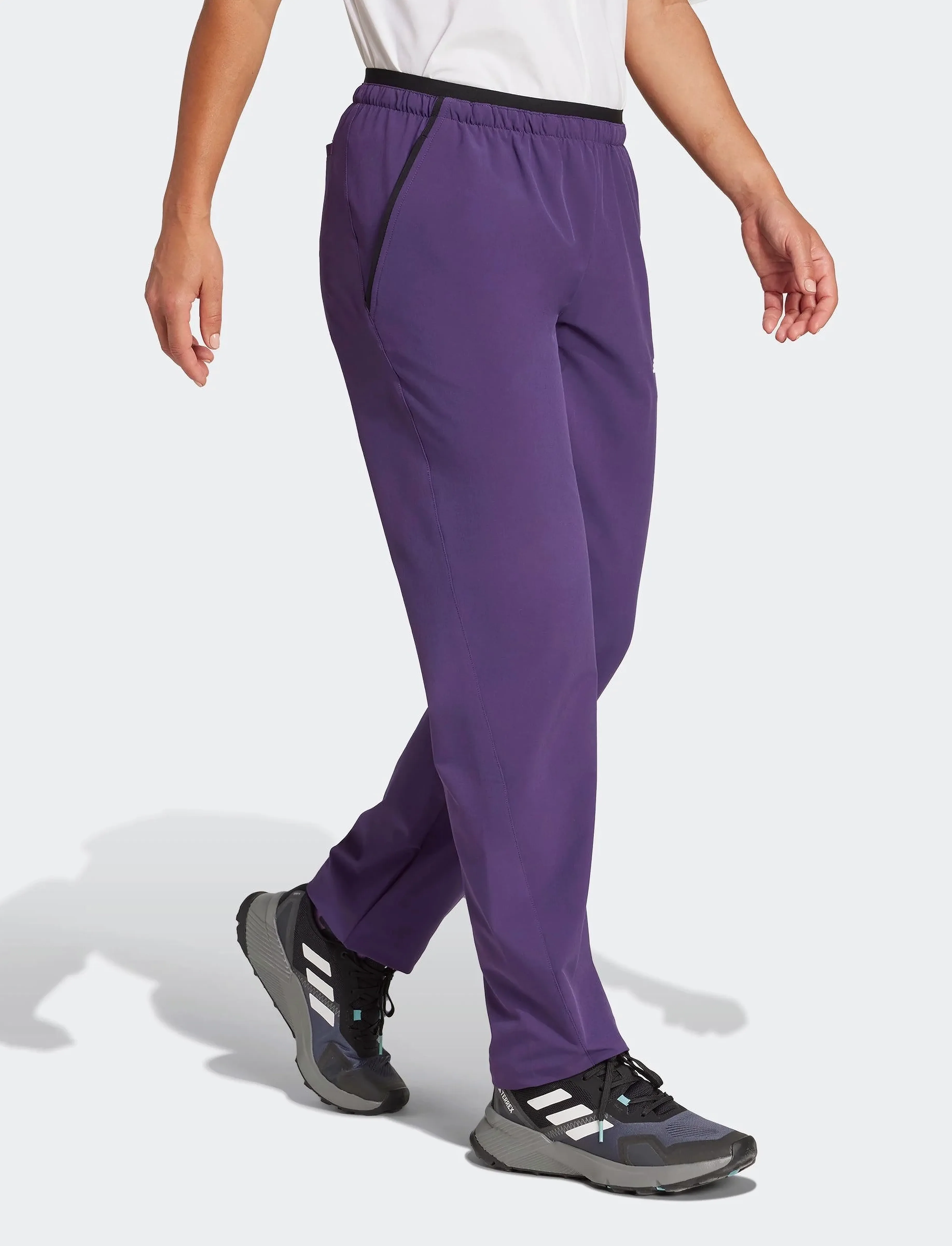adidas Terrex - W MT LITEFLEX P - outdoor pants - aurplu - 5