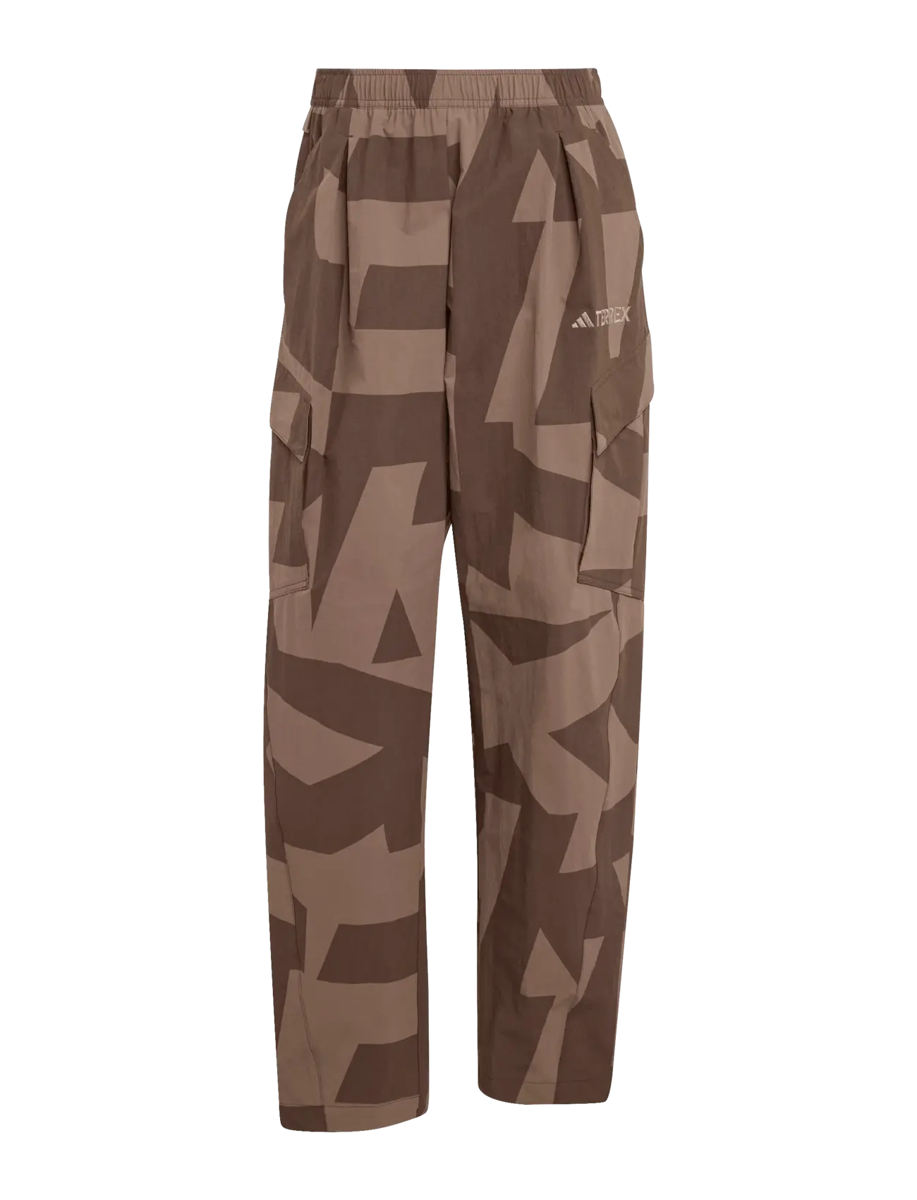 adidas Terrex W CARGO AOP P - Püksid - BROWN/EARSTR / brown
