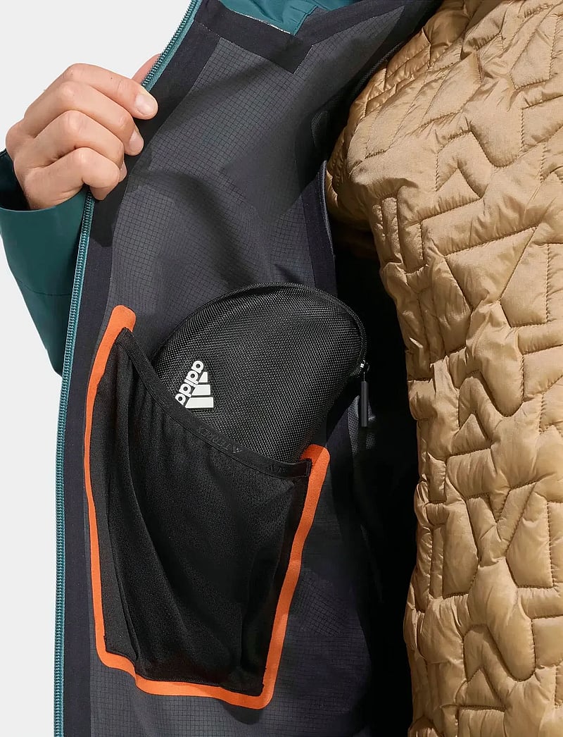 adidas Terrex - XPR HYB PK JKT - suusajoped - aurivy/pretea - 2