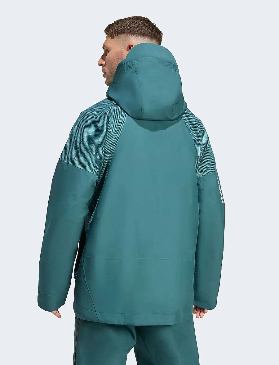 adidas Terrex - XPR HYB PK JKT - skijacken - aurivy/pretea - 5