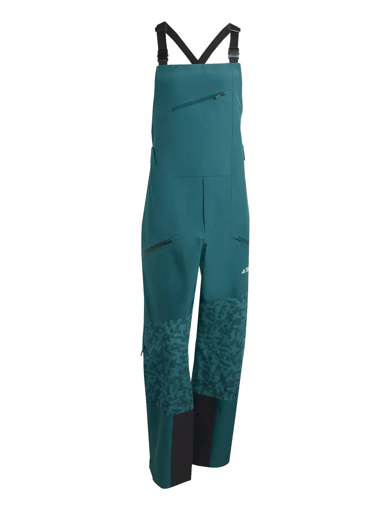 adidas Terrex - XPR PK BIB P - slēpošanas bikses - aurivy/pretea - 1