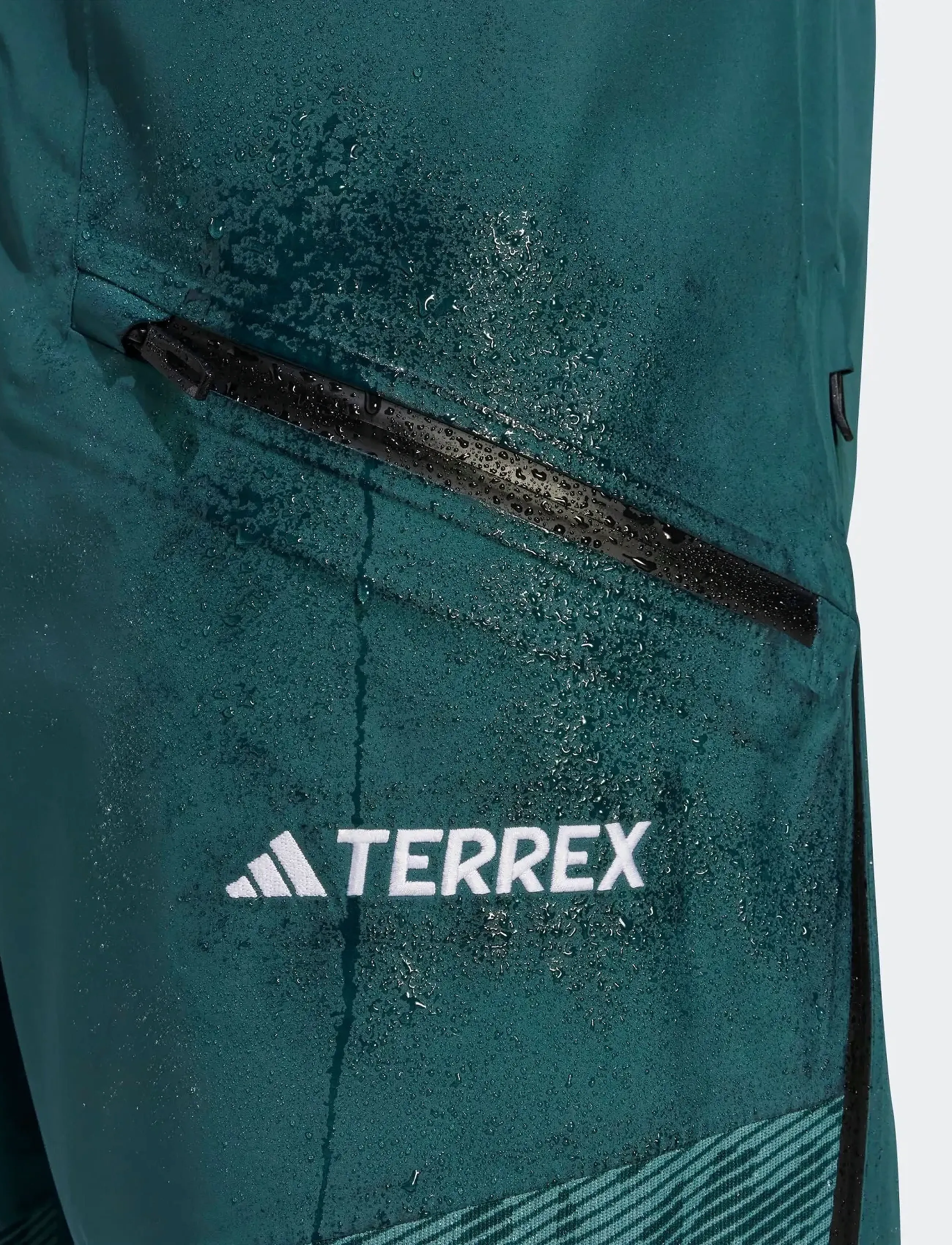 adidas Terrex - XPR PK BIB P - slēpošanas bikses - aurivy/pretea - 5