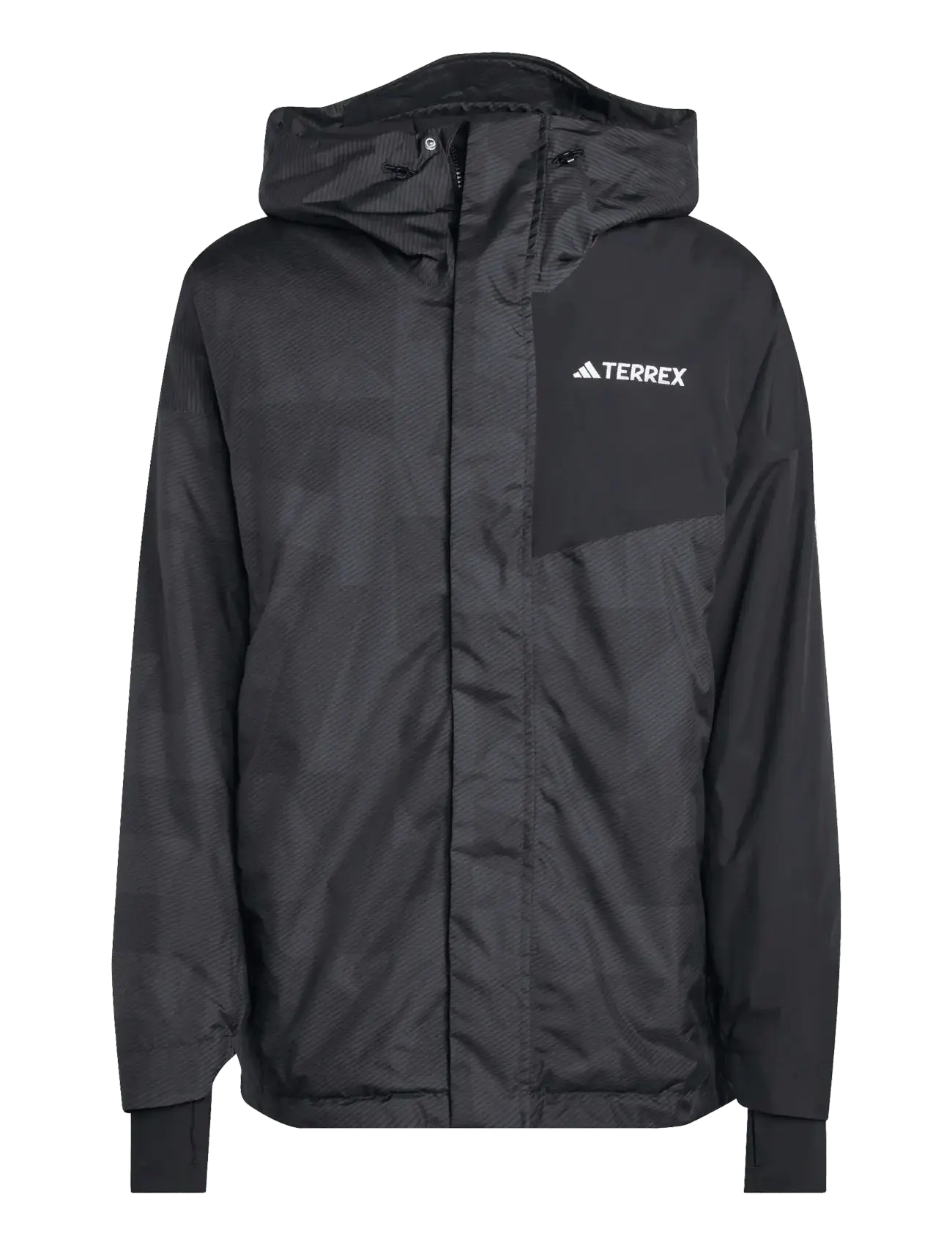 adidas Terrex MT 2L INSUL JKT - Kleding - BLACK/CARBON / black
