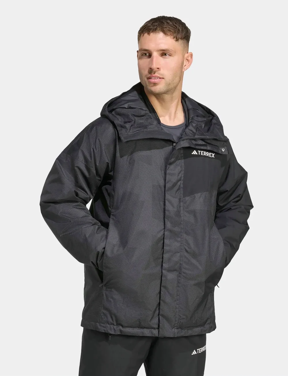 adidas Terrex - MT 2L INSUL JKT - skijacken - black/carbon - 0