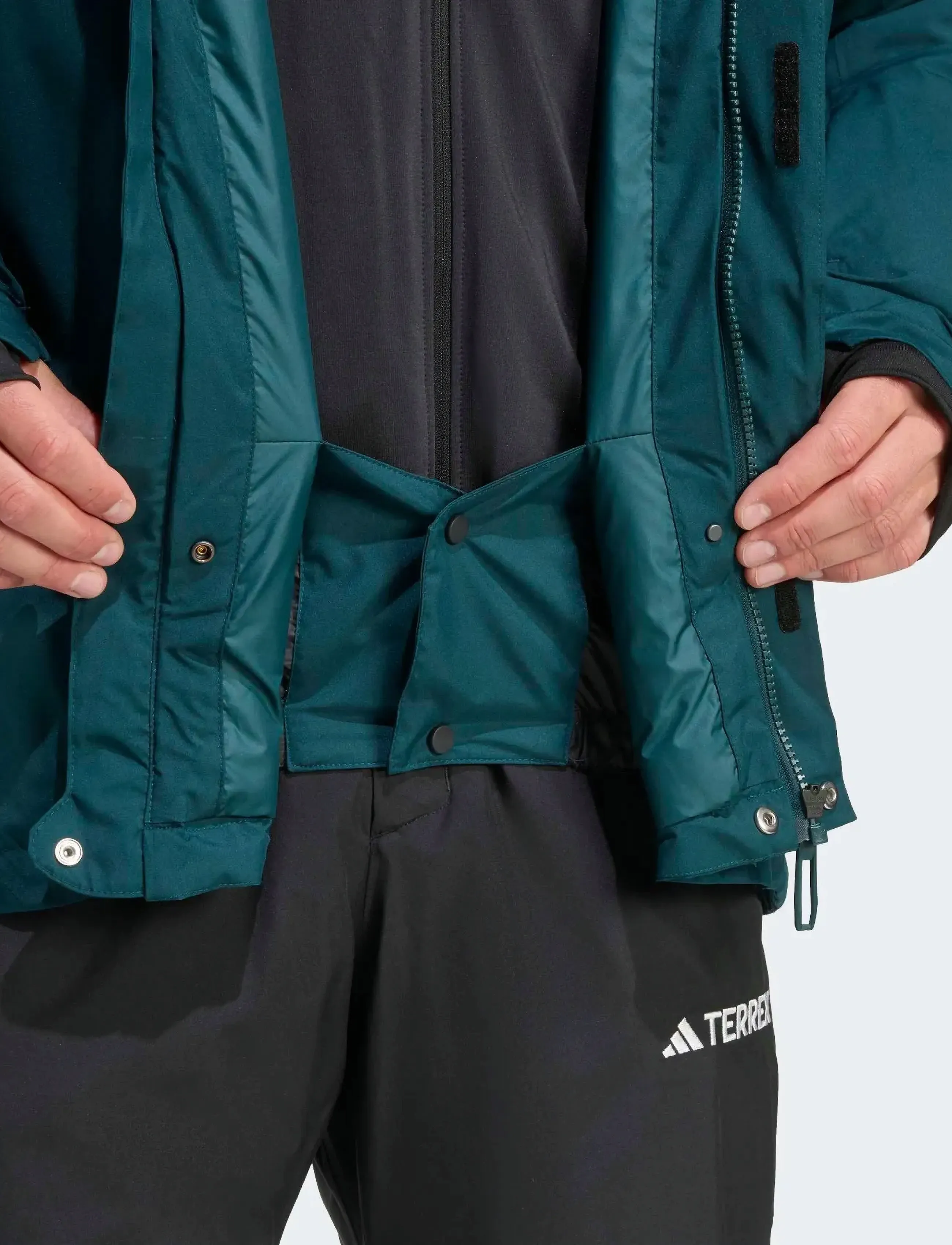 adidas Terrex - MT 2L INSUL JKT - slidinėjimo striukės - aurivy - 5